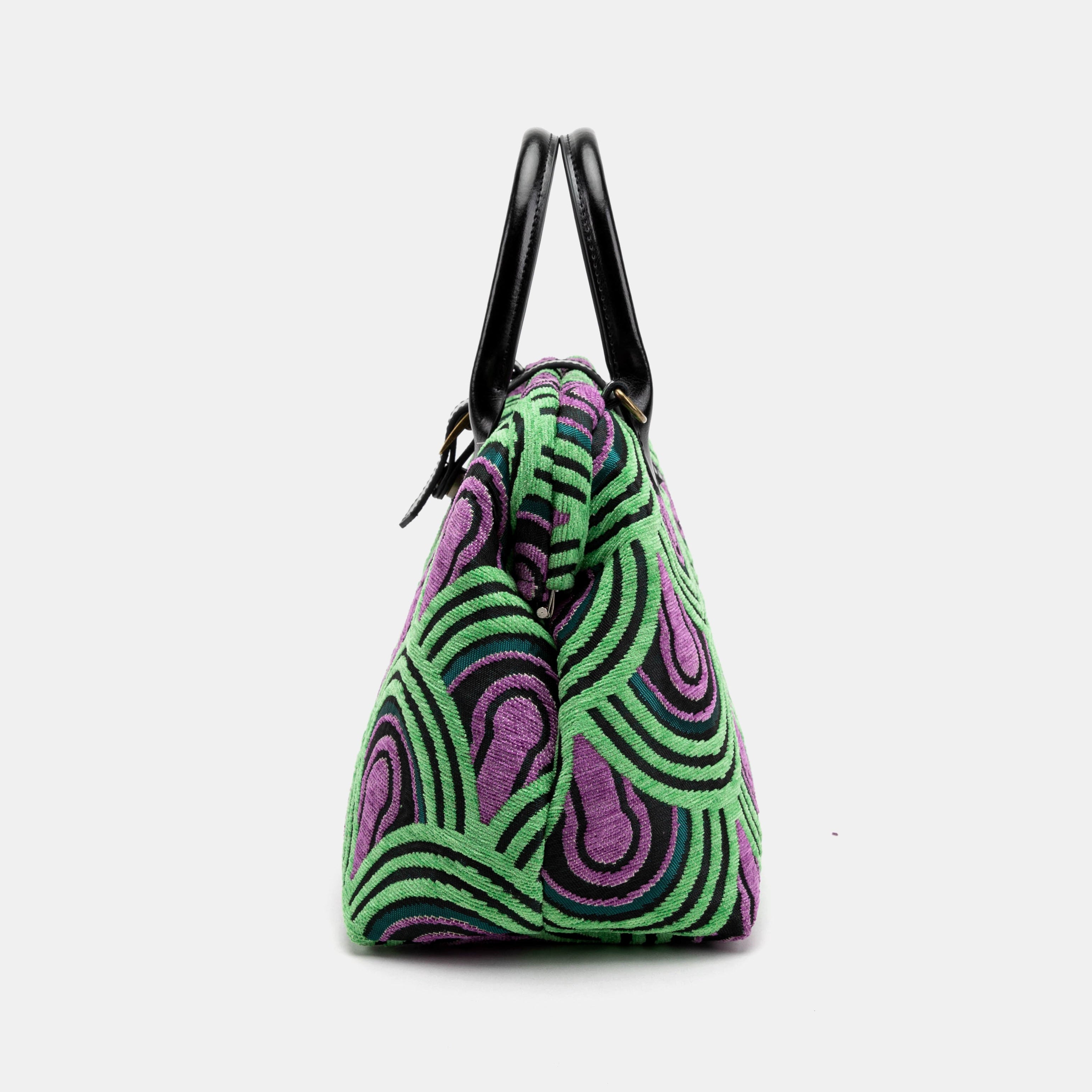 Room 237 The Shining Overlook Hotel Carpet Handbag Purse of America side