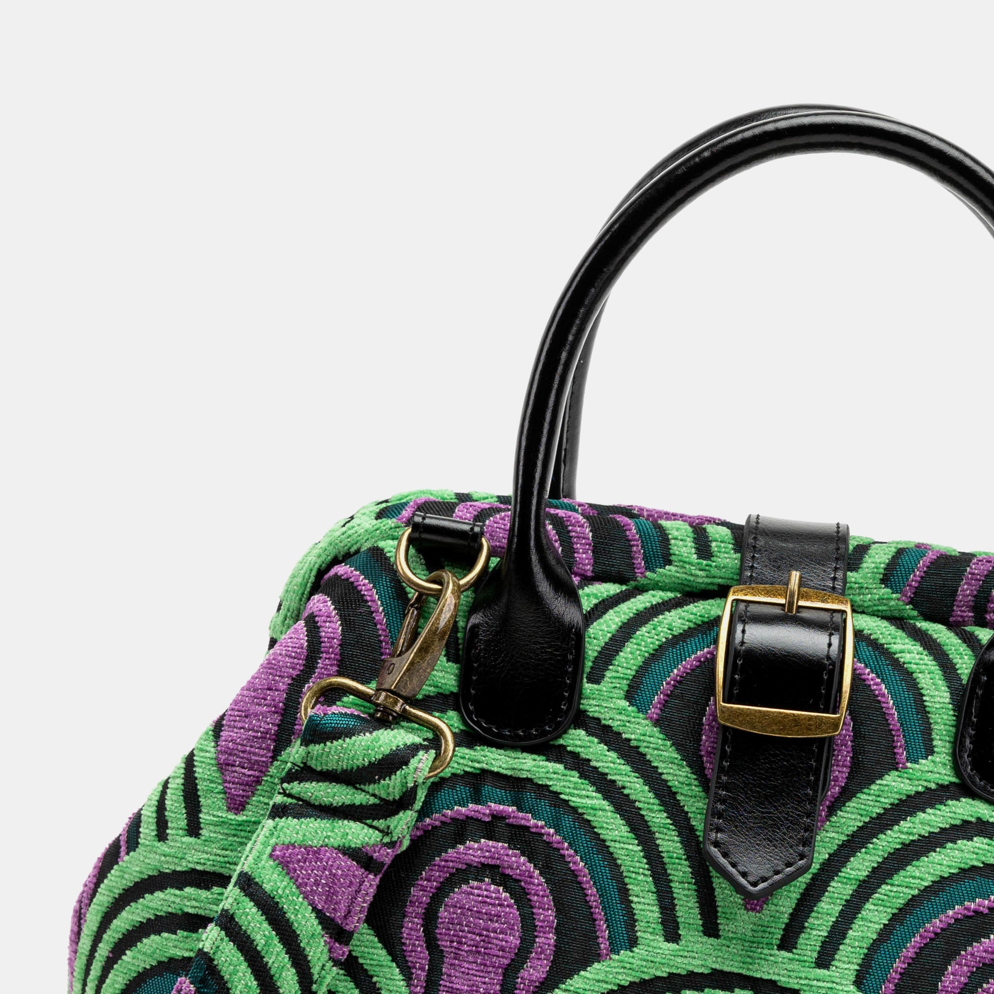 Room 237 The Shining Overlook Hotel Carpet Handbag Purse of America detail