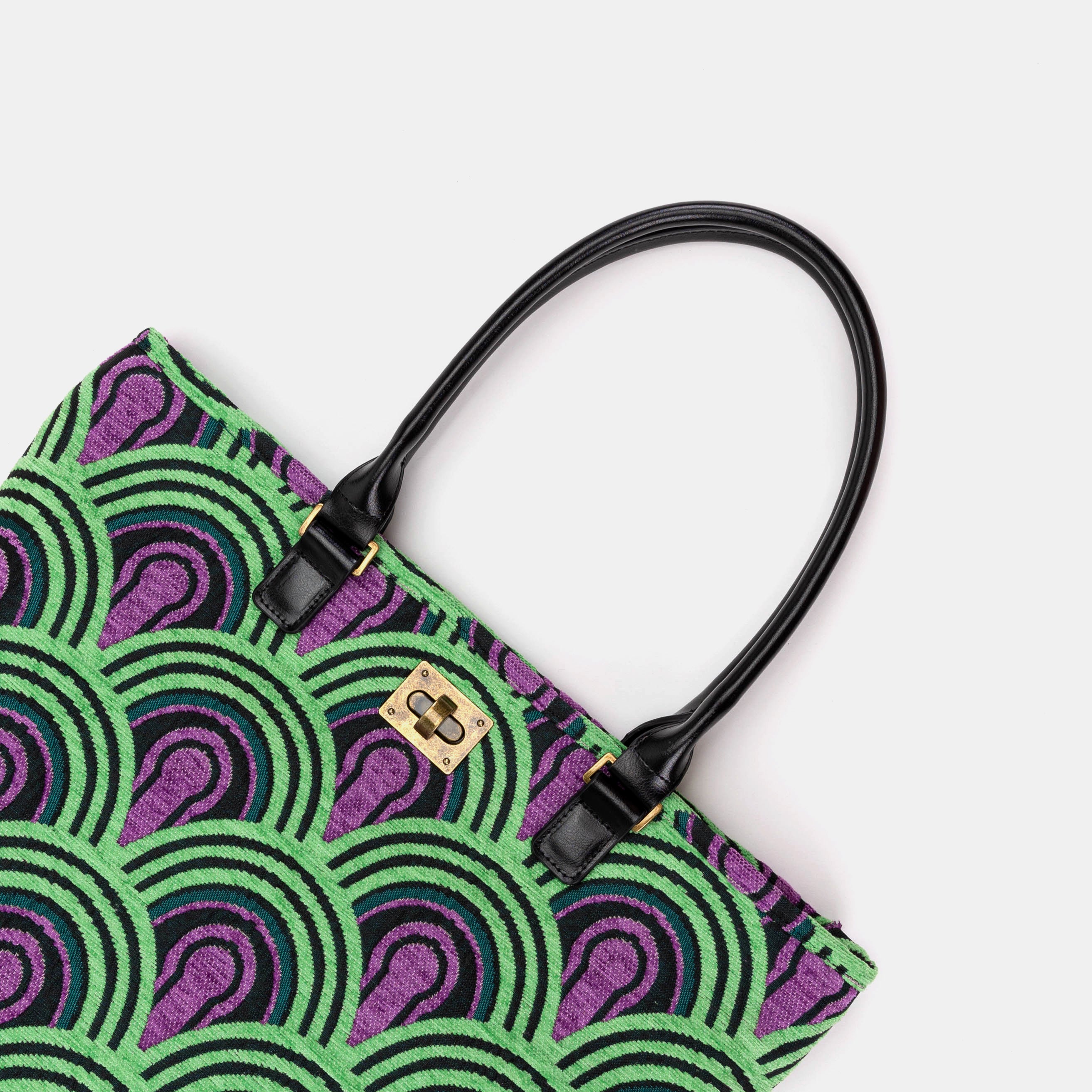 The Shining Room 237 Carpet Tote Shopper of America lay flat