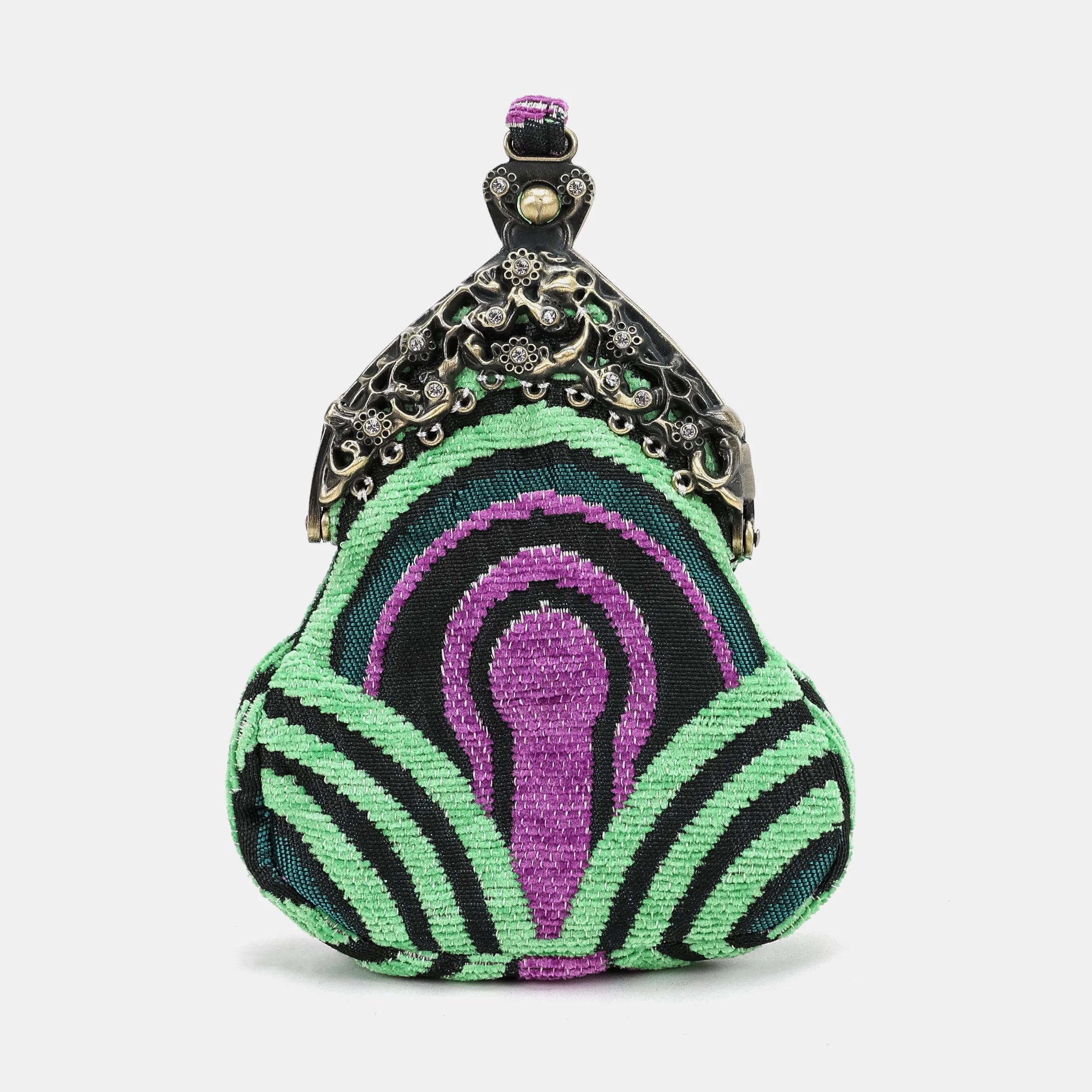 The Shining Room 237 Chatelaine Purse Wristlet Bag of America back