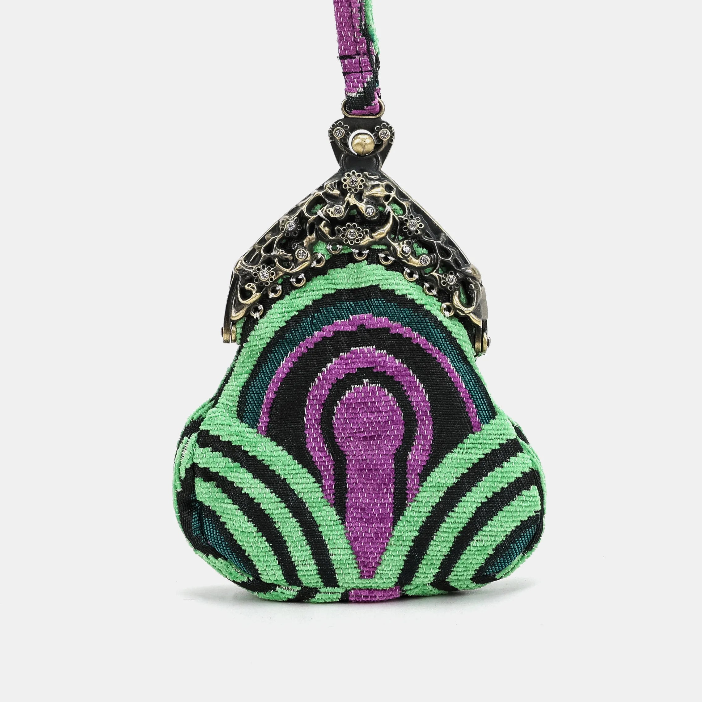 The Shining Room 237 Chatelaine Purse Wristlet Bag of America front