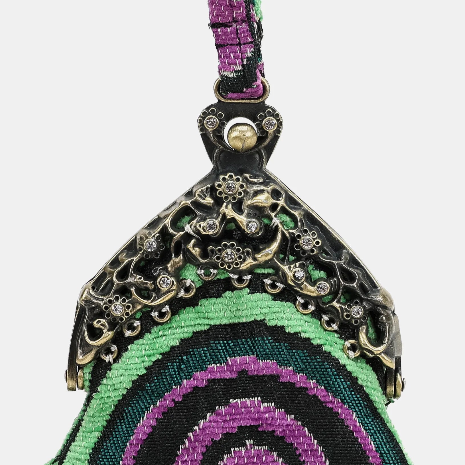 The Shining Room 237 Chatelaine Purse Wristlet Bag of America detail