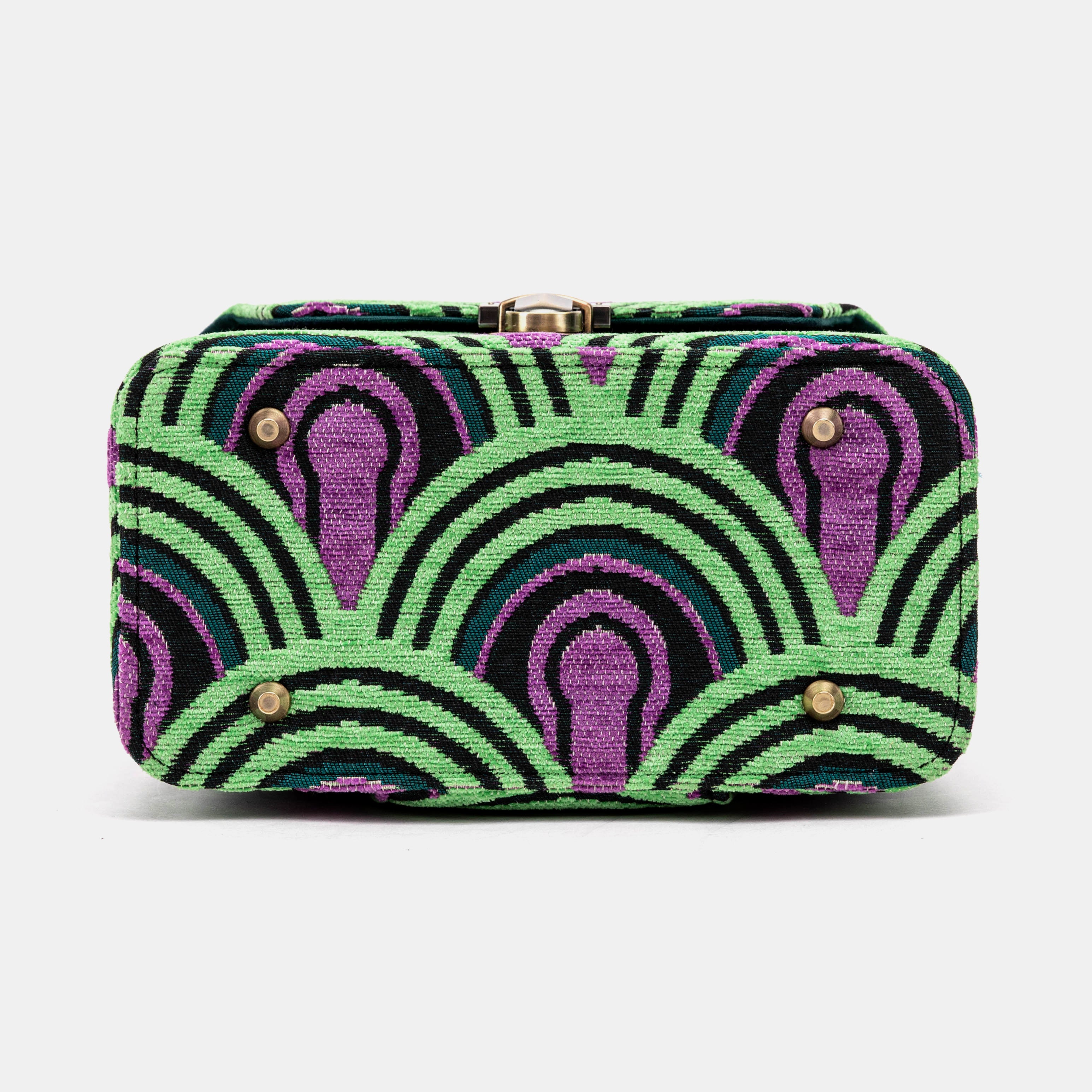 The Shining Room 237 Clara Medium Train Case Purse of America bottom