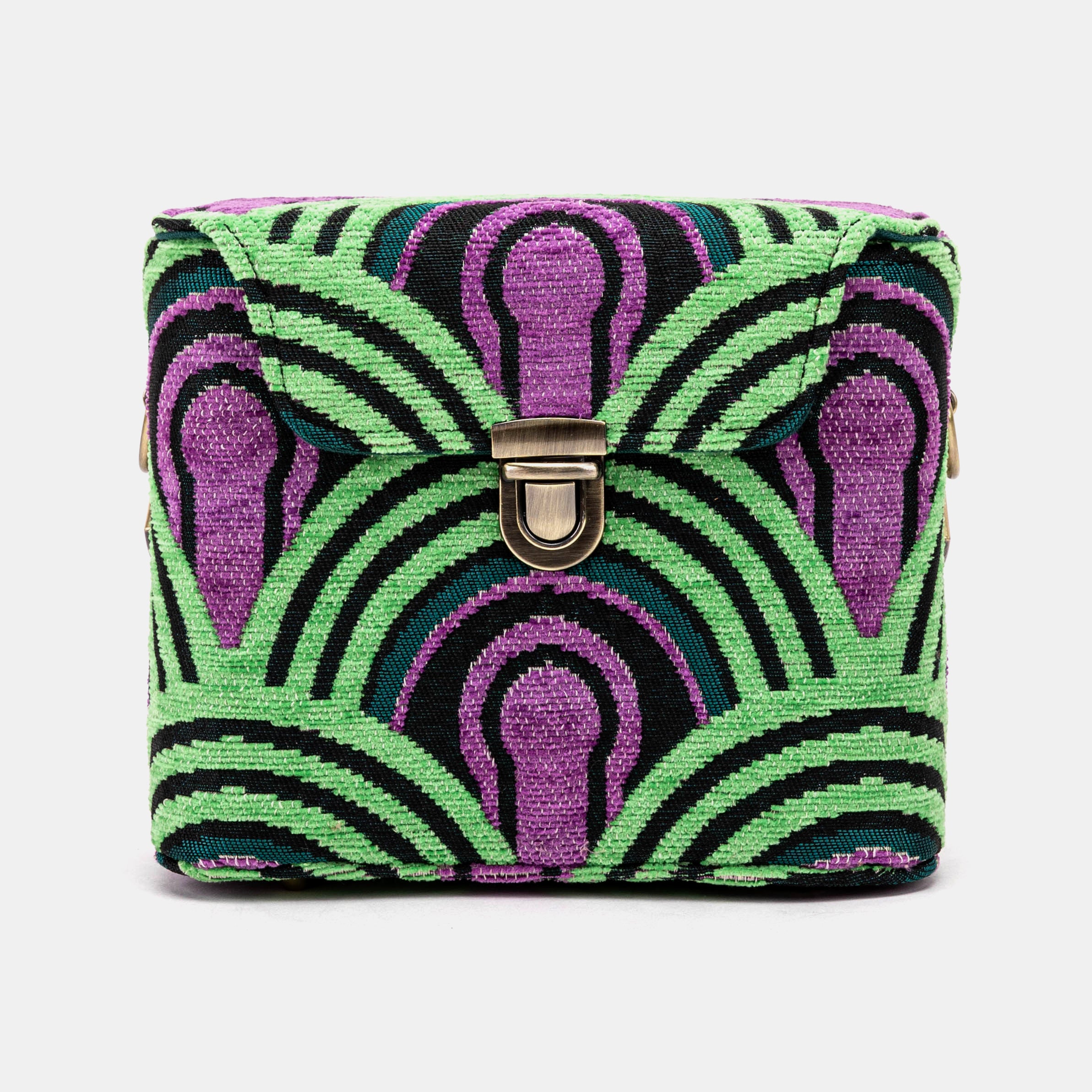 The Shining Room 237 Emma Small Train Case Crossbody of America front