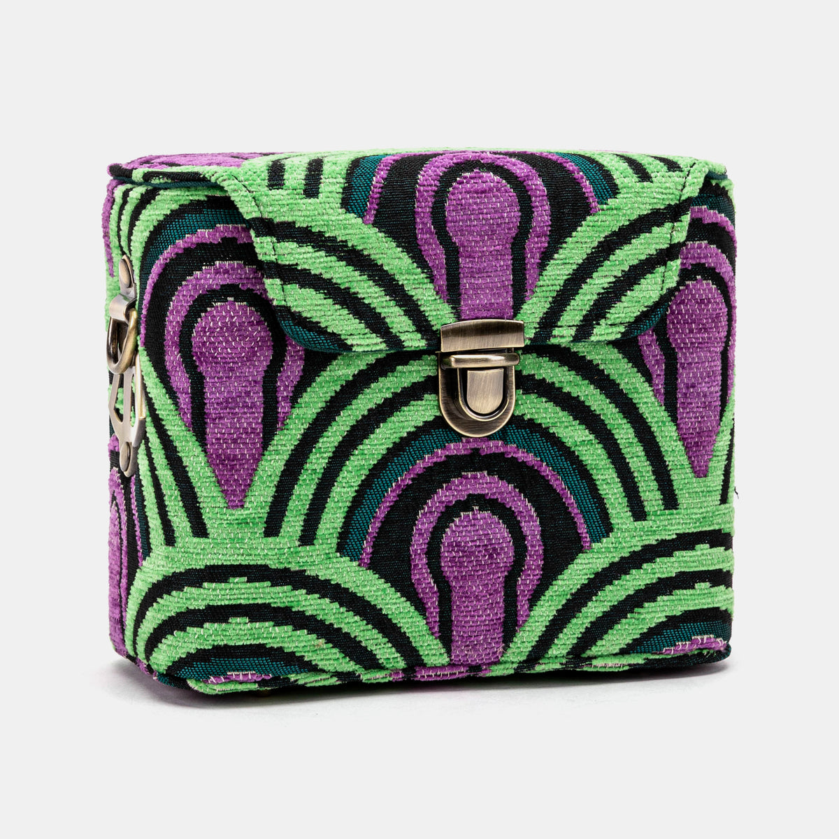 The Shining Room 237 Emma Small Train Case Crossbody of America front side