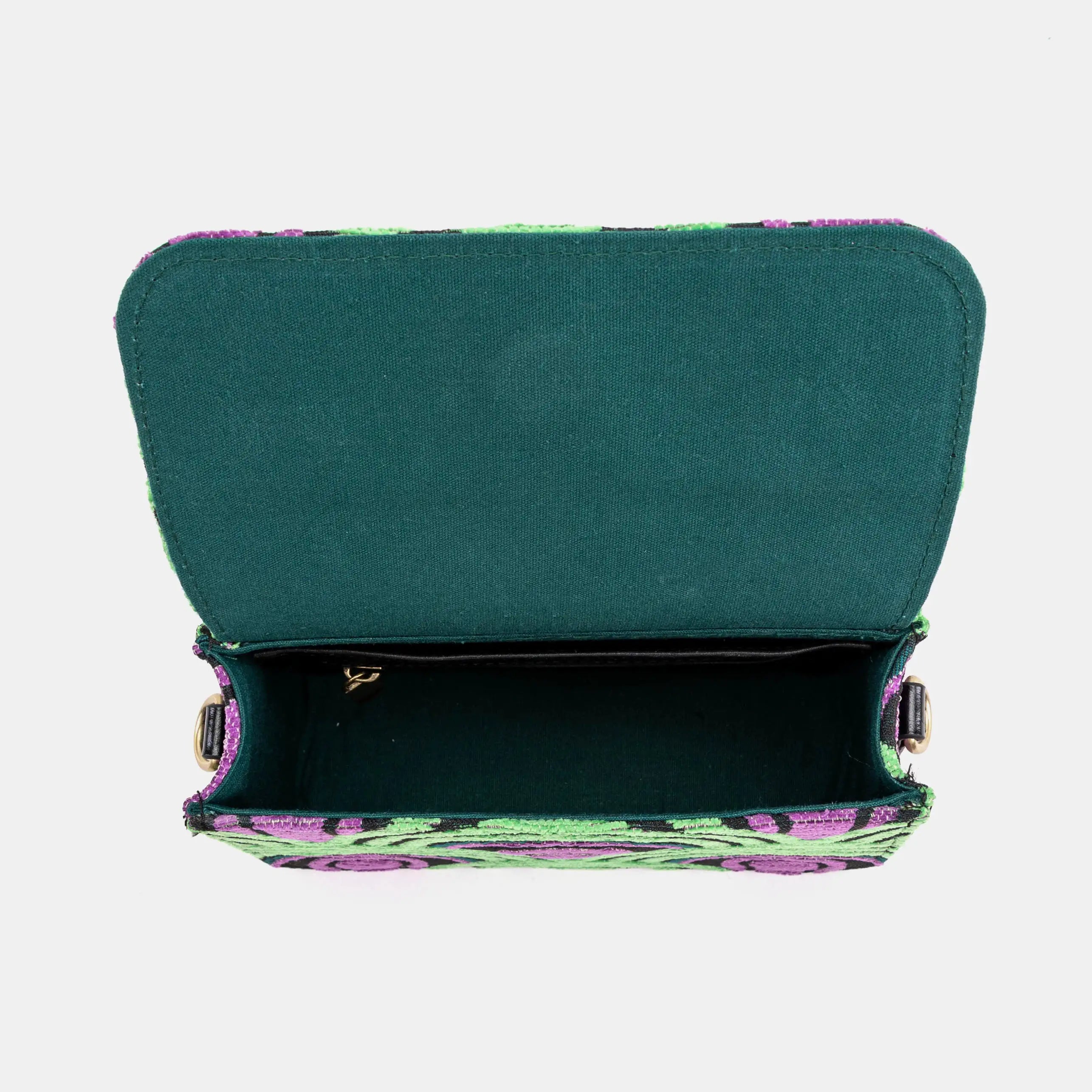 The Shining Room 237 Flap Crossbody Bag of America inside