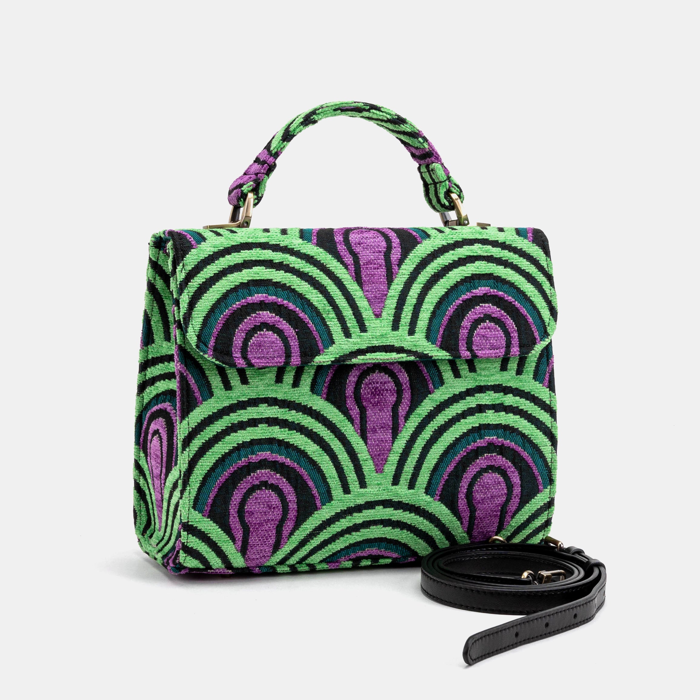 The Shining Room 237 Flap Satchel of America with shoulder strap