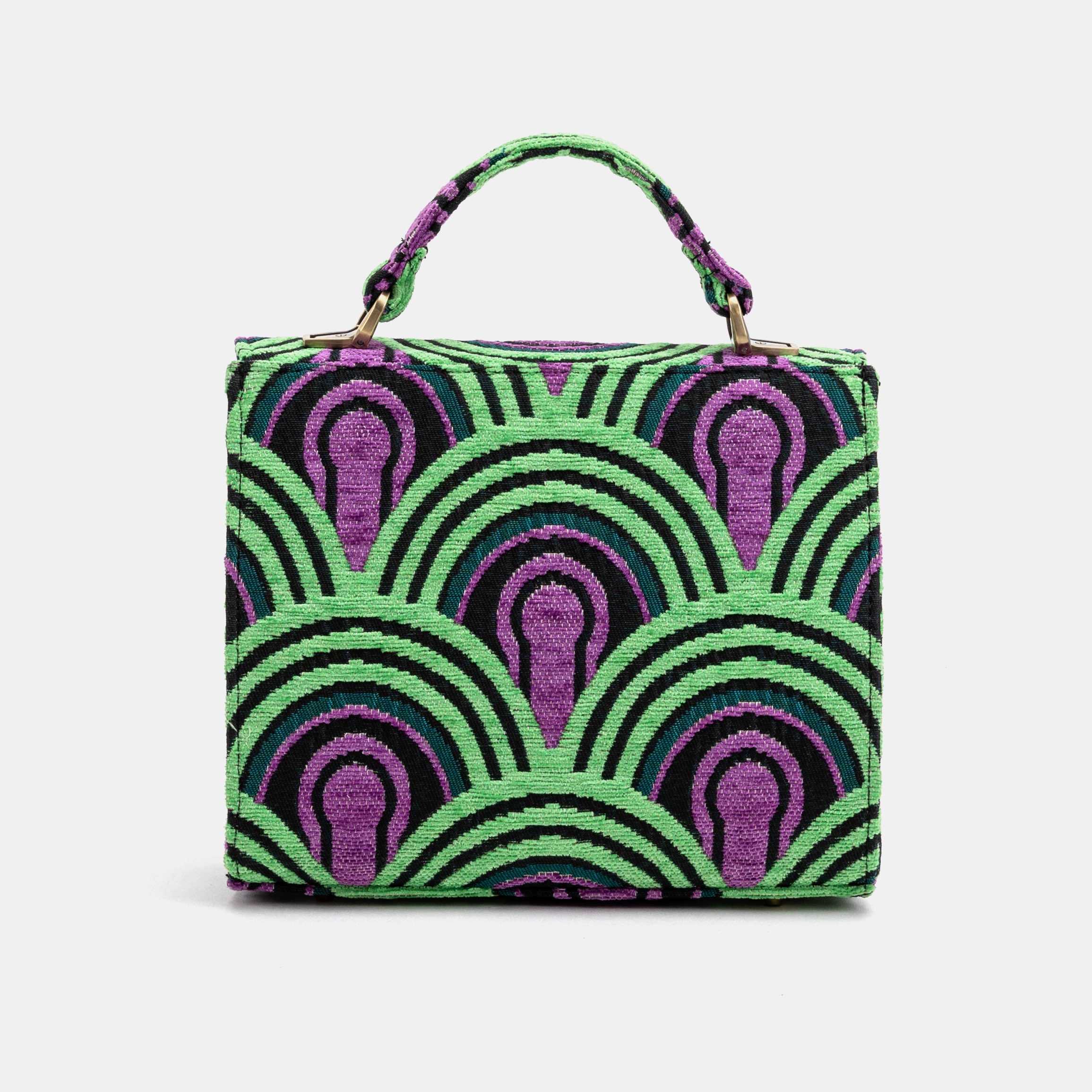The Shining Room 237 Flap Satchel of America back