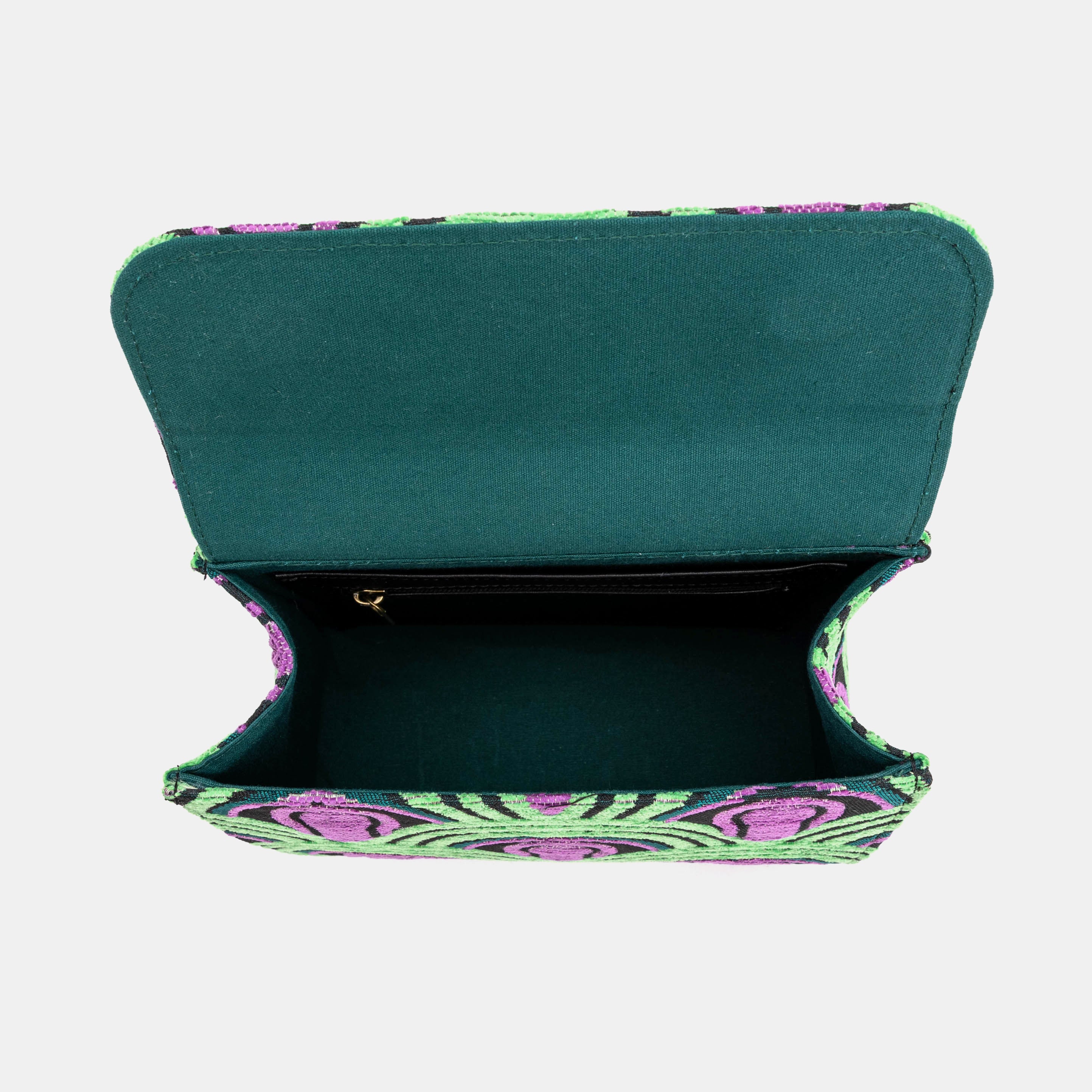 The Shining Room 237 Flap Satchel of America inside