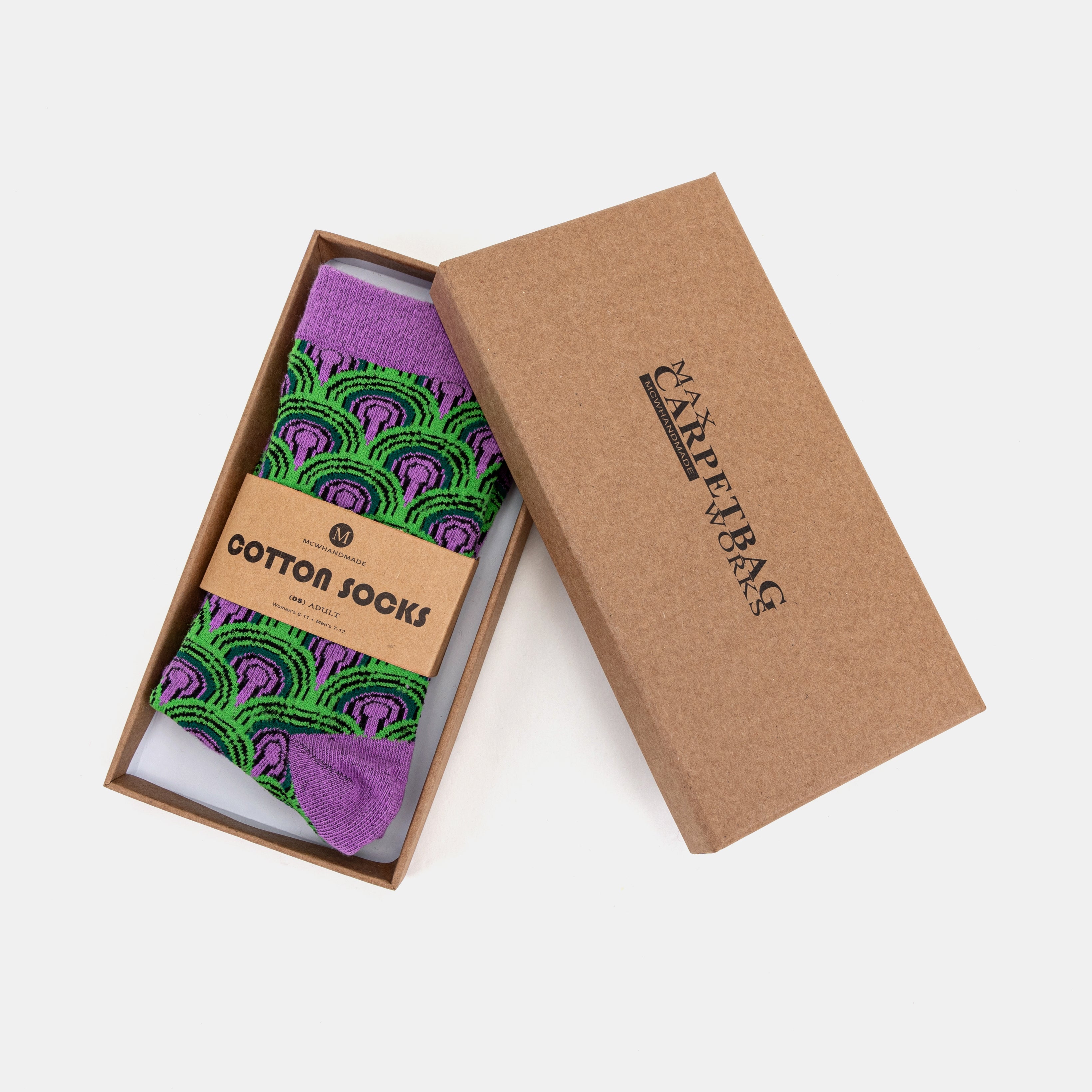 The Shining Room 237 Cotton Crew Socks of America packaging
