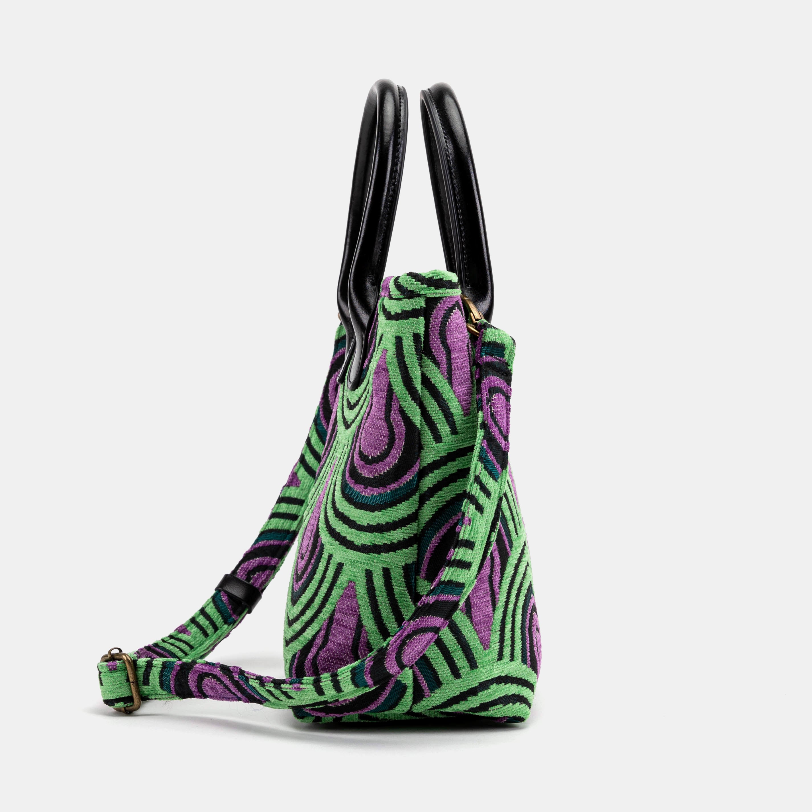 The Shining Room 237 Tuck Lock Carpet Satchel of America side