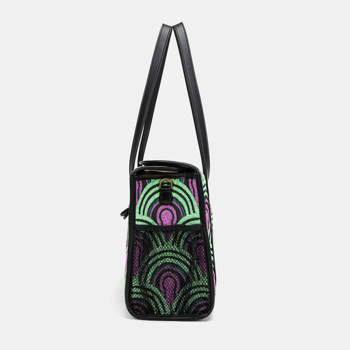 The Shining Room 237 Vintage Carpet Diaper Bag Carpetbag of America side