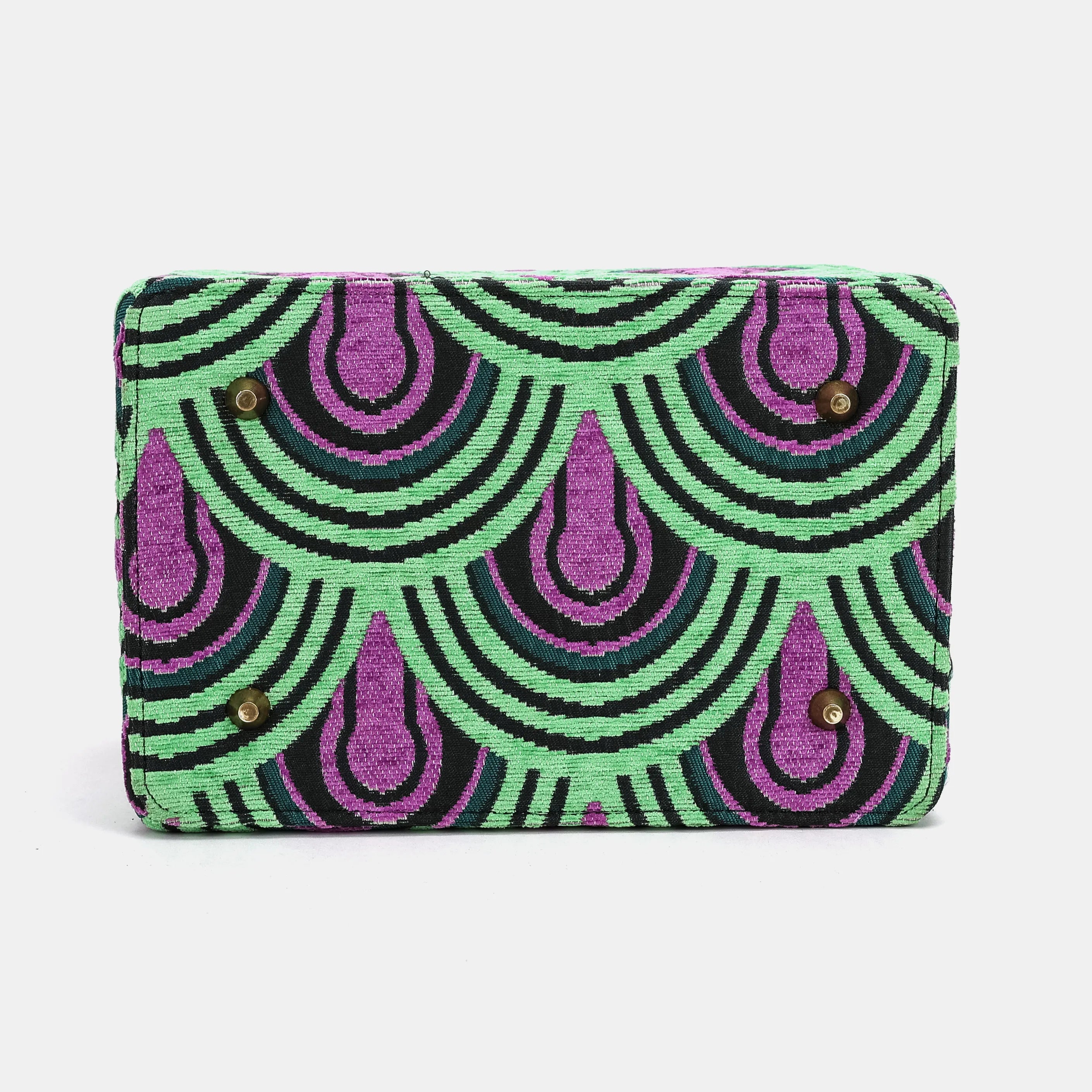 The Shining Room 237 Vivienne Carpet Purse Gladstone Bag bottom