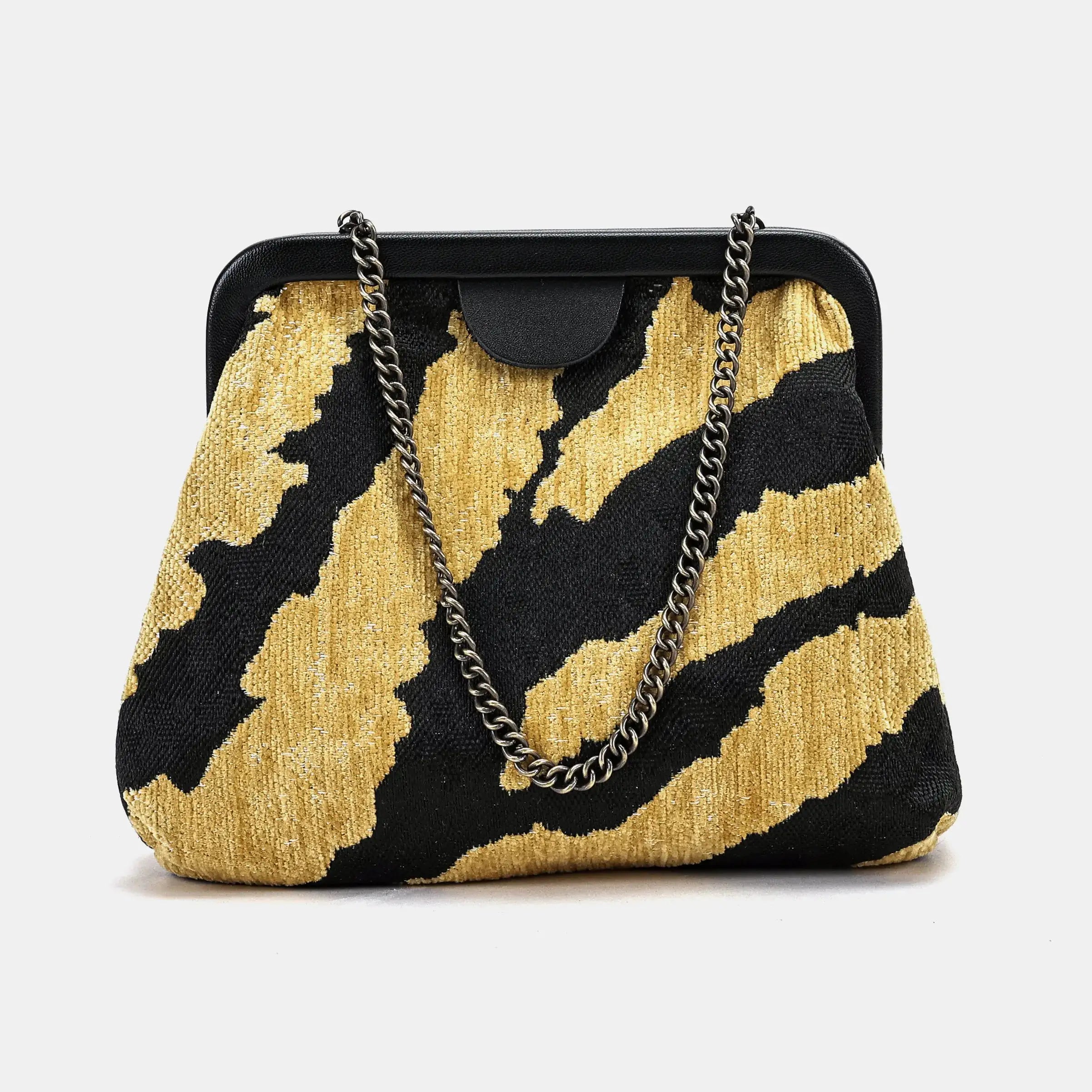 Tiger Stripe Alma Evening Clutch for America-main