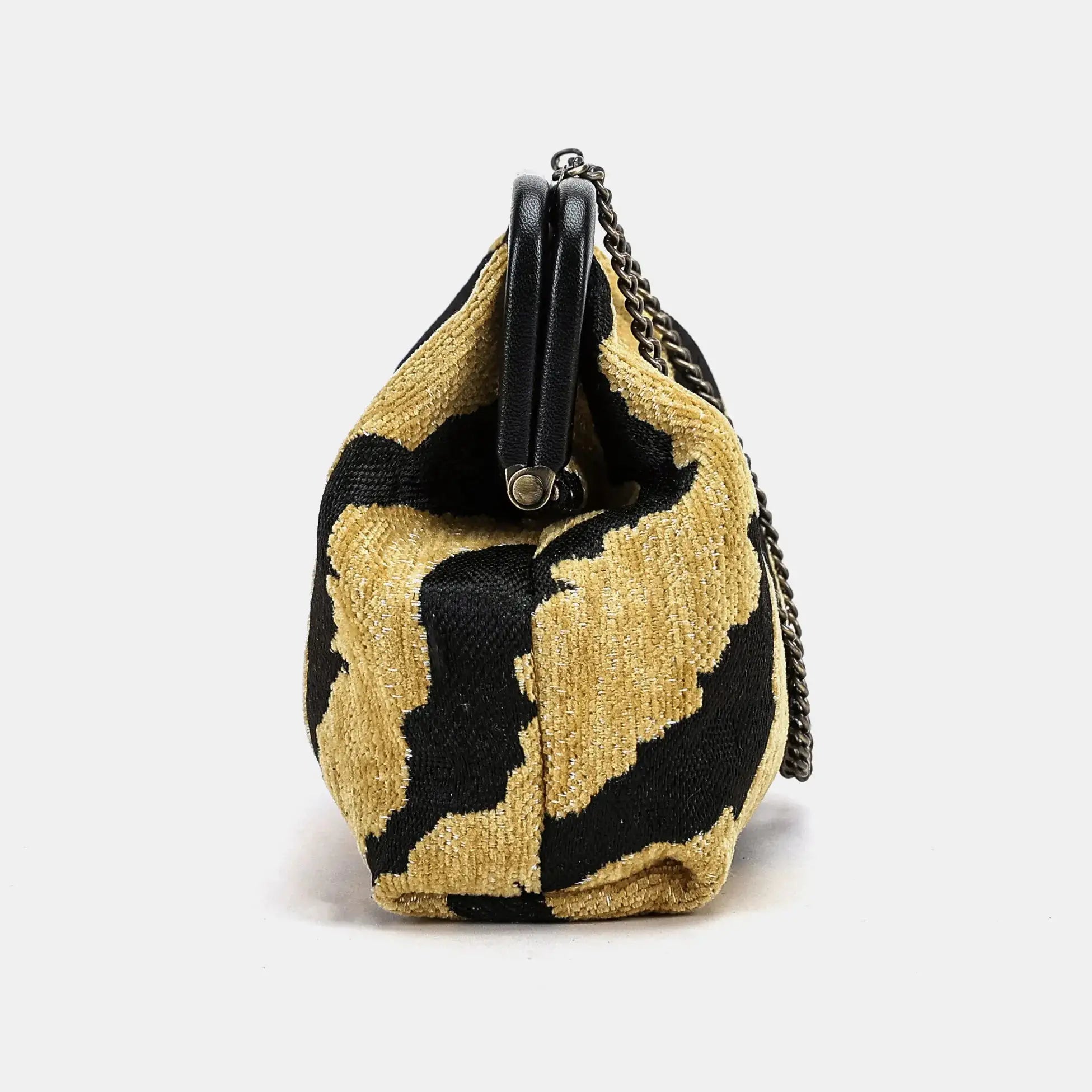 Tiger Stripe Alma Evening Clutch for America-side