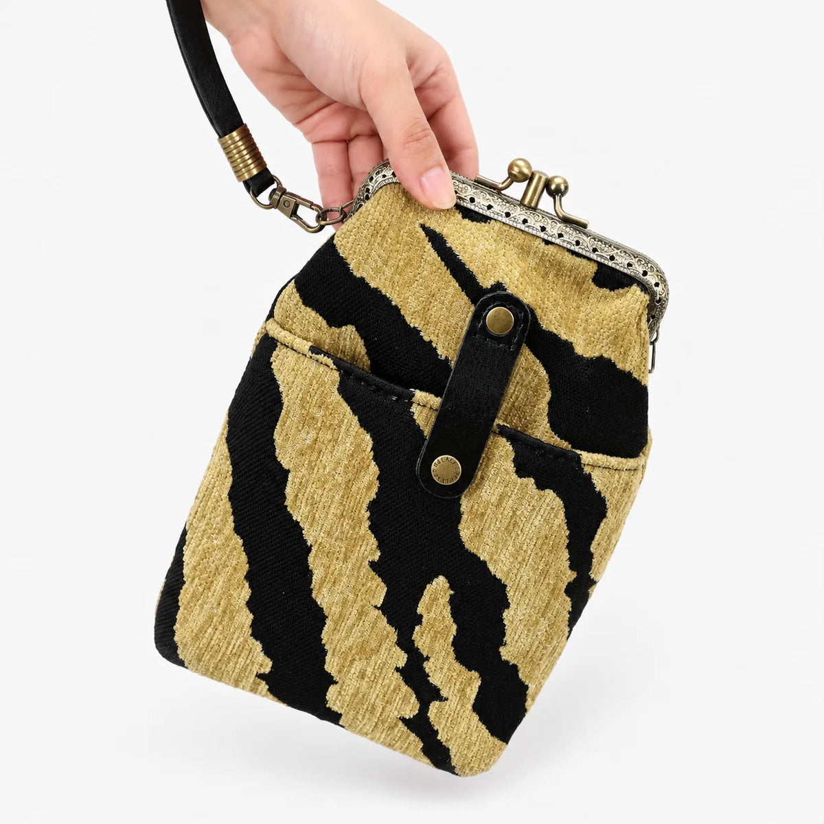 Tiger Stripe Carpet Phone Case Carpetbag of America main