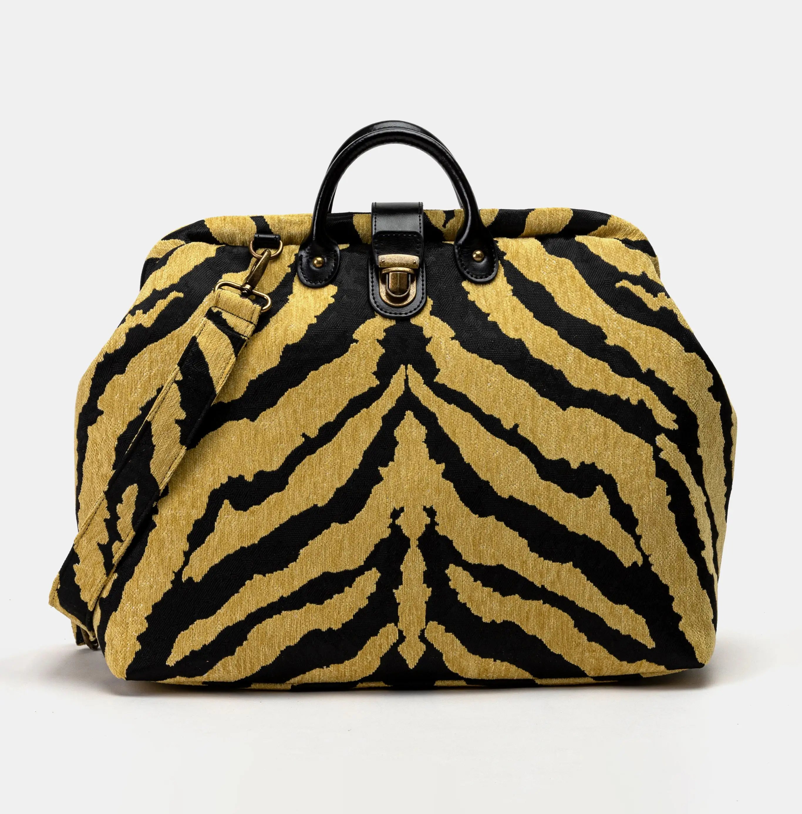 Zebra Daffodil Laptop Work Bag of America main
