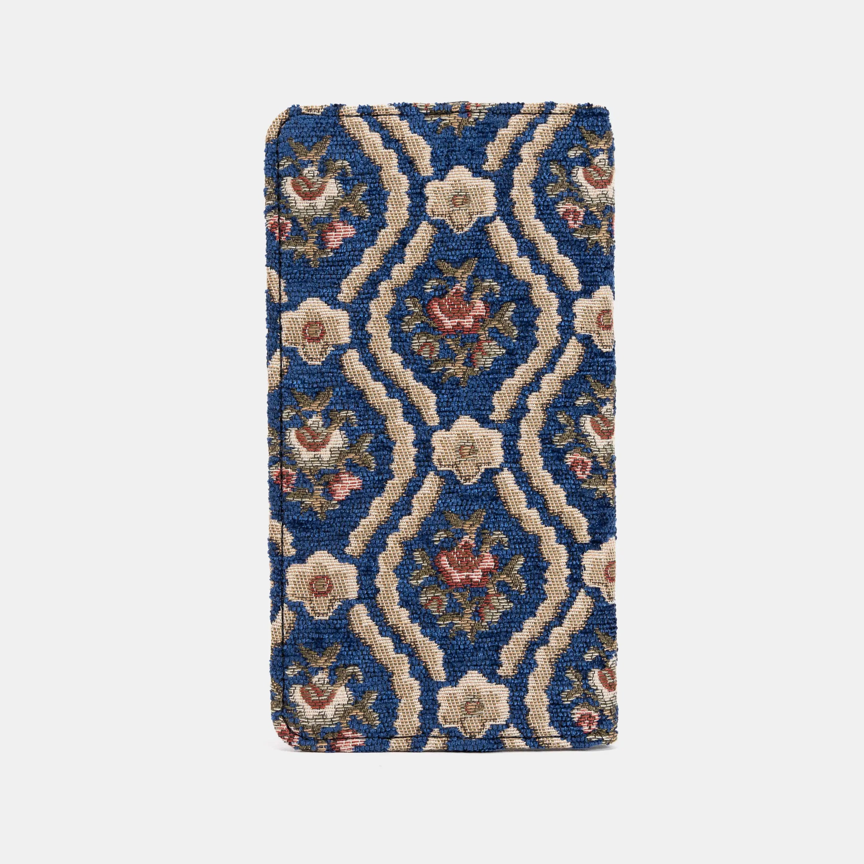 Traditional Blue Checkbook Cover of America back