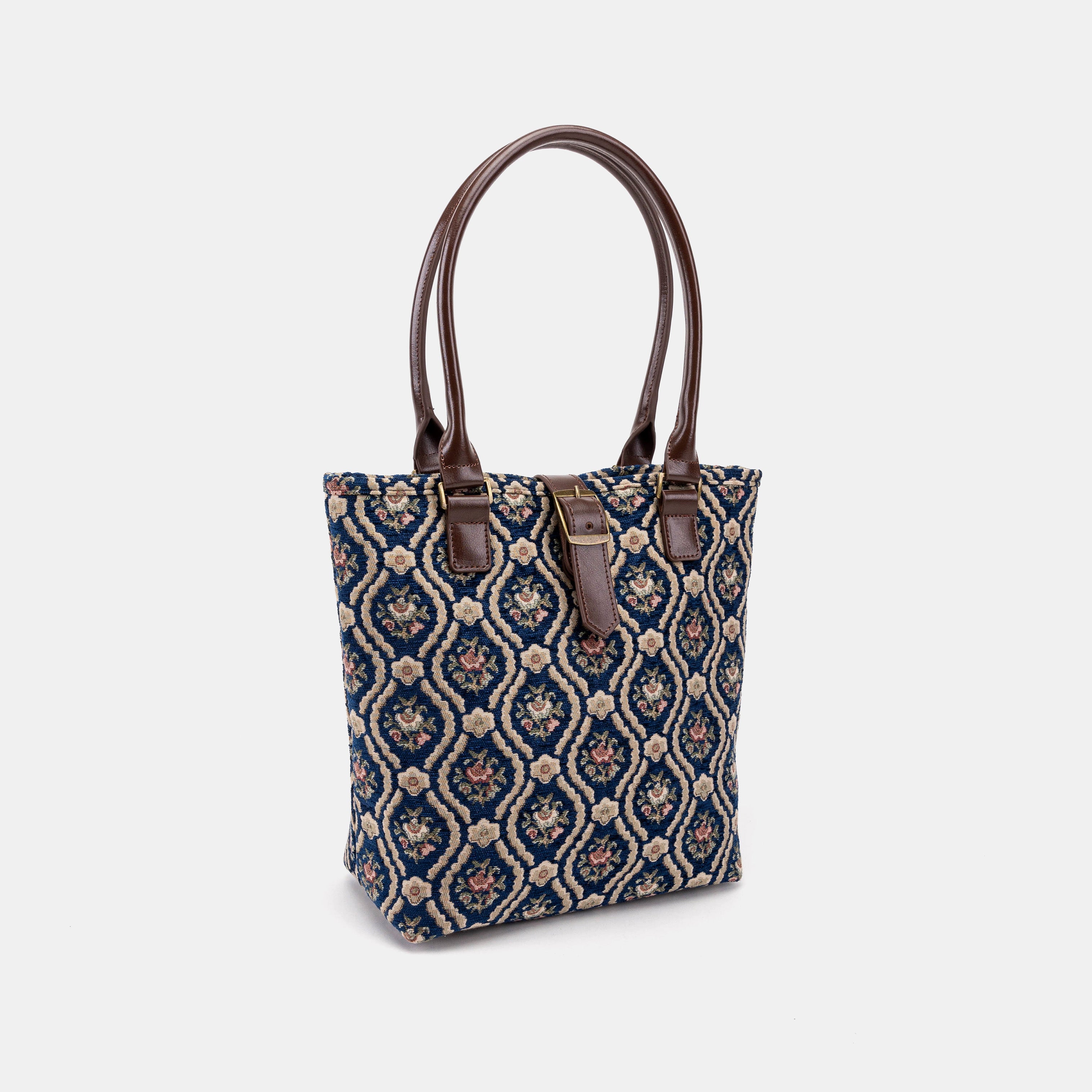 Traditional Blue Everyday Tote Bag of America front side