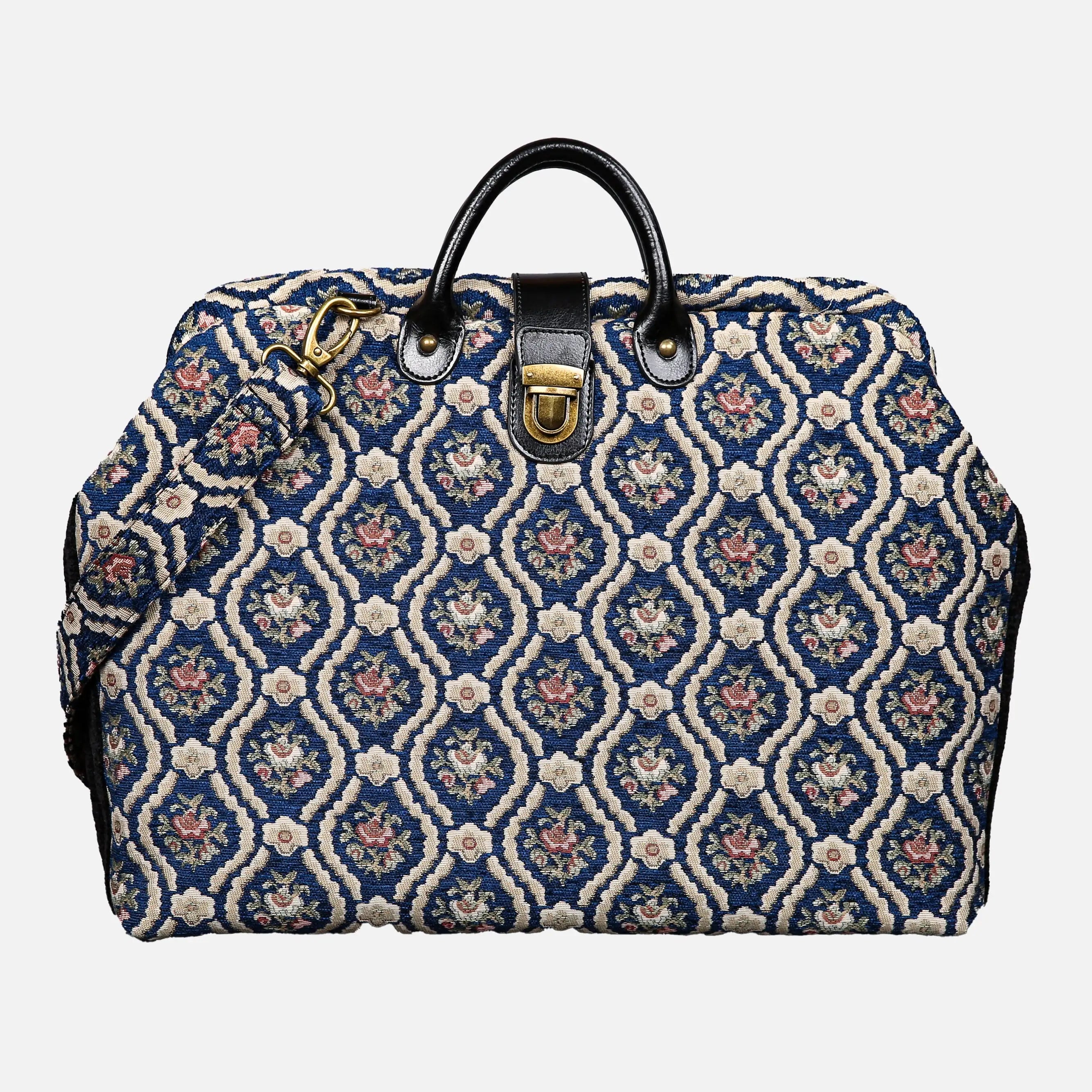 Traditional Blue Laptop Work Bag carpet bag  of America main