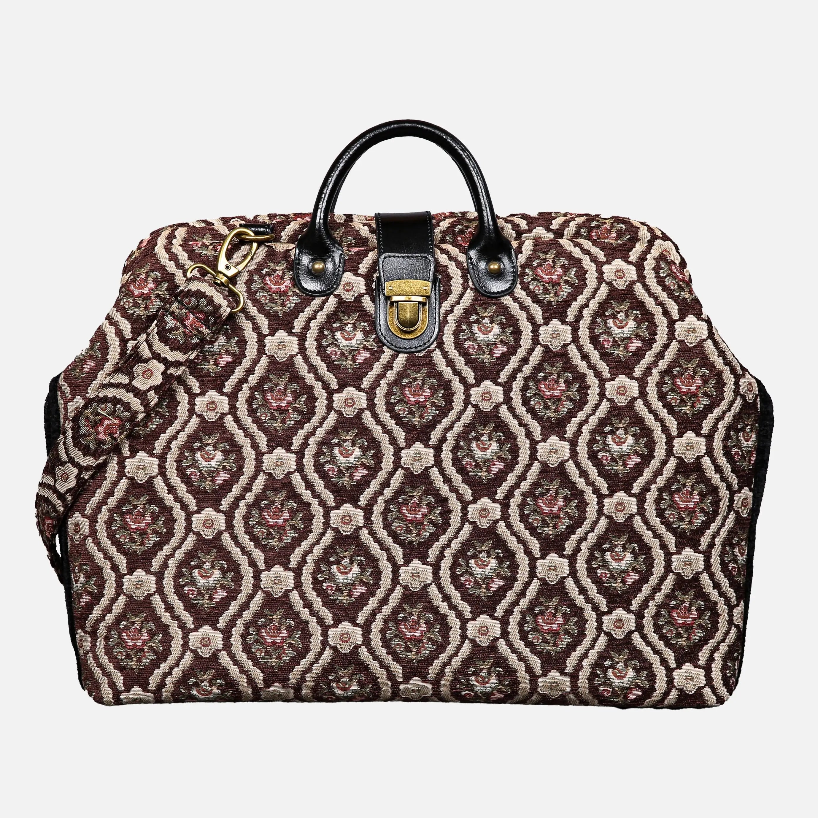 Traditional Brown Laptop Work Bag carpet bag  of America main