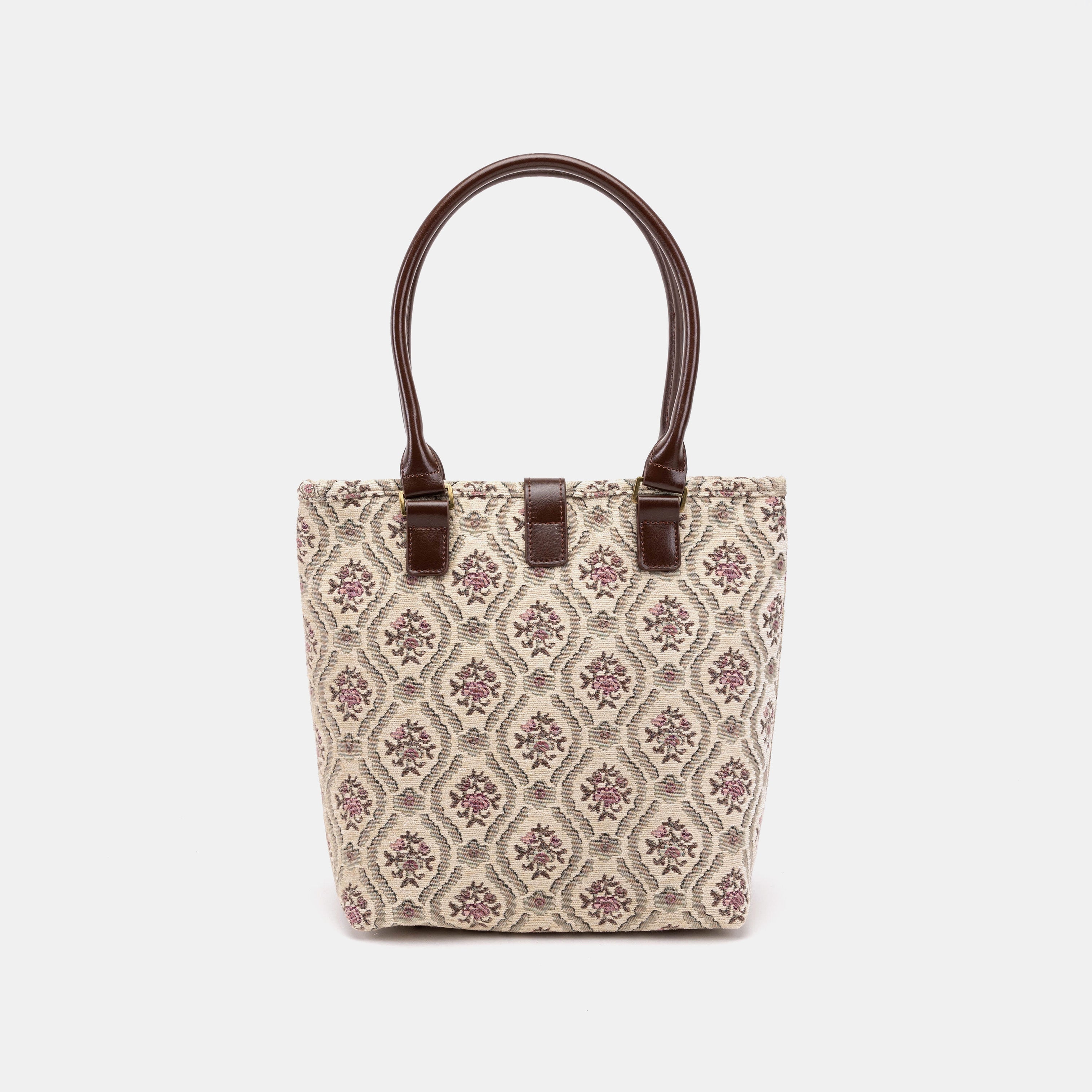 Traditional Cream Everyday Tote Bag of America back