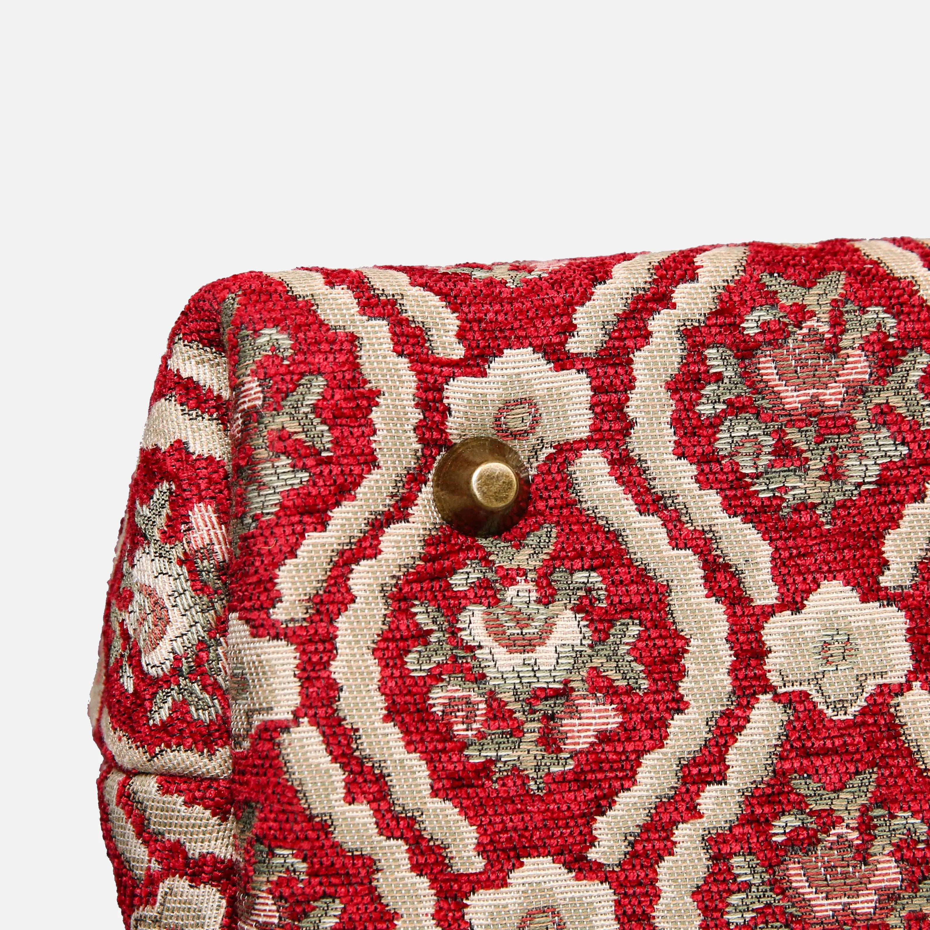 Traditional Red Carpet Satchel Carpetbag of America bottom
