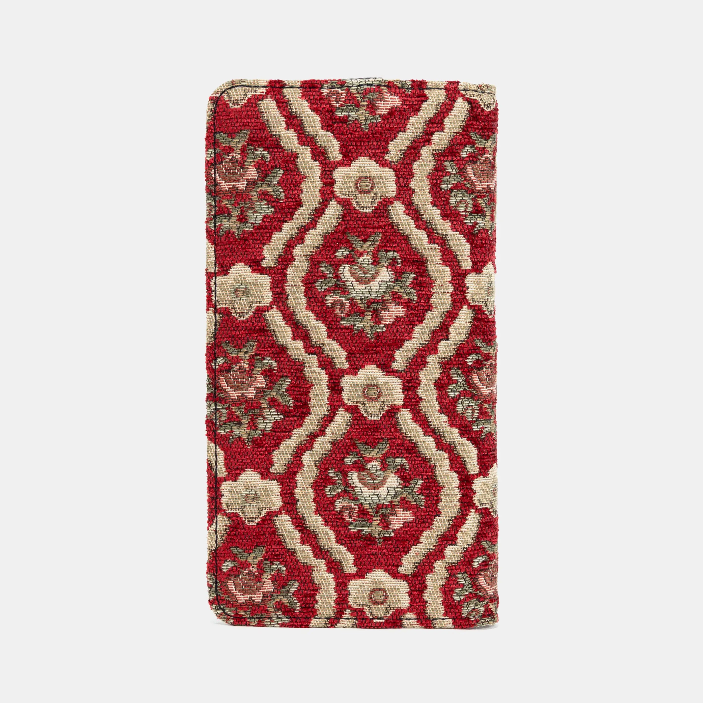 Traditional Red Checkbook Cover of America back