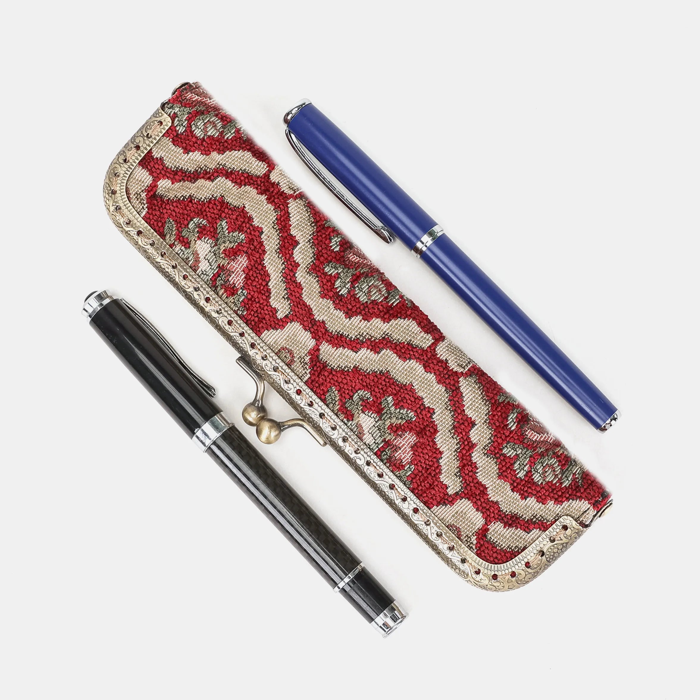 Traditional Red Duo Pen Case Carpetbag of America primary