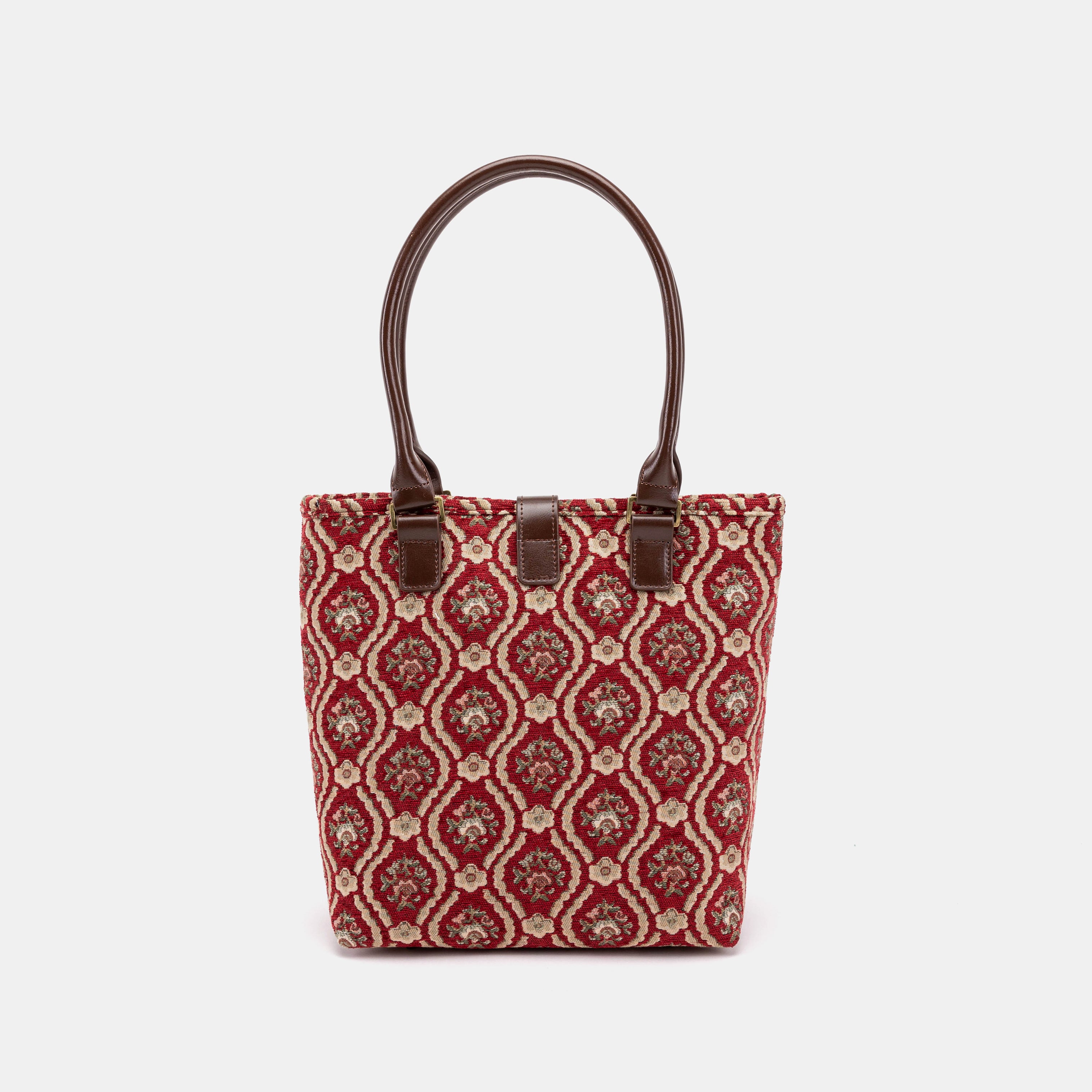 Traditional Red Everyday Tote Bag of America back