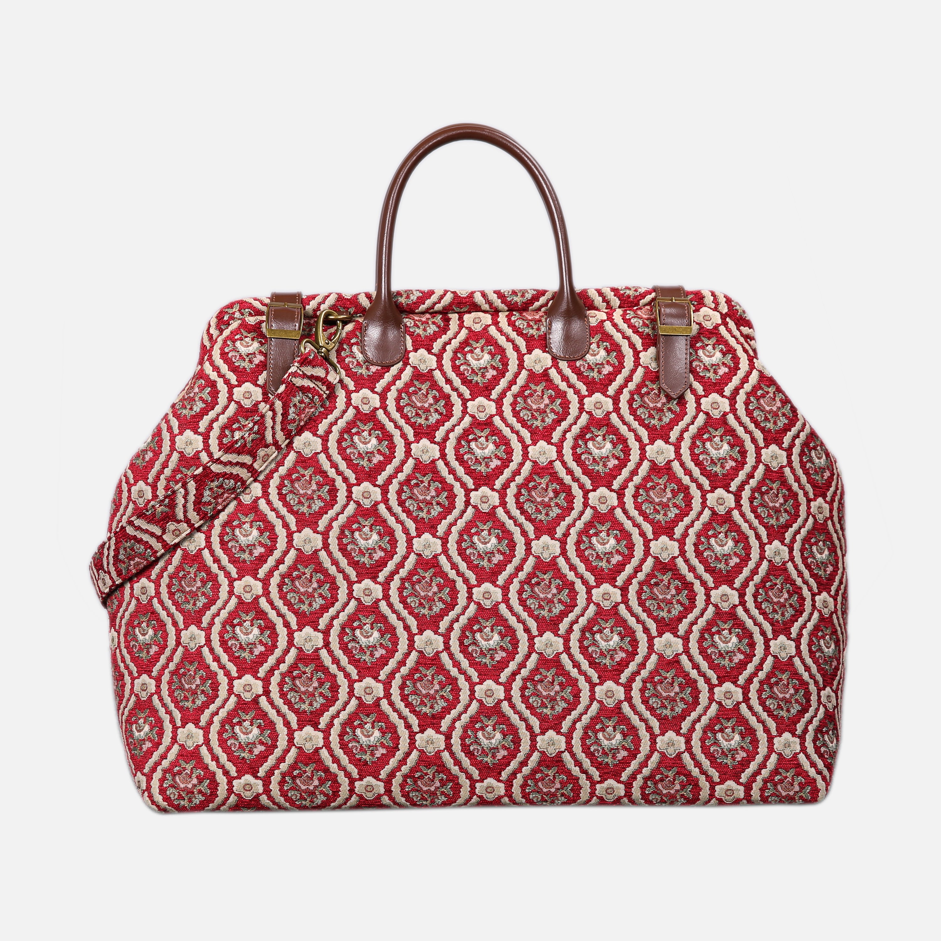 Traditional Red Large Carpetbag  of America main
