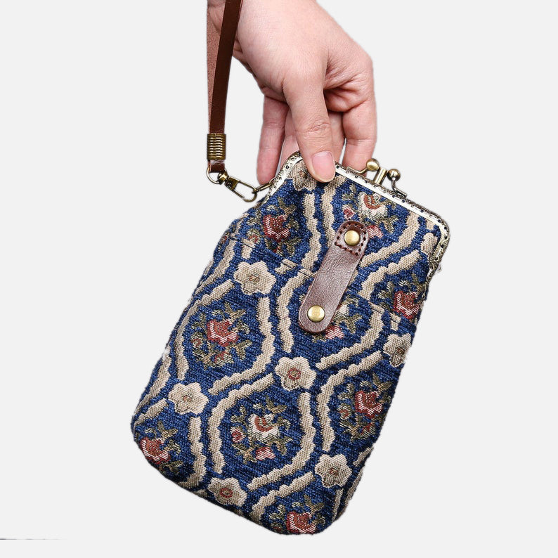 Traditional Series Carpet Phone Case Carpetbag of America Blue main