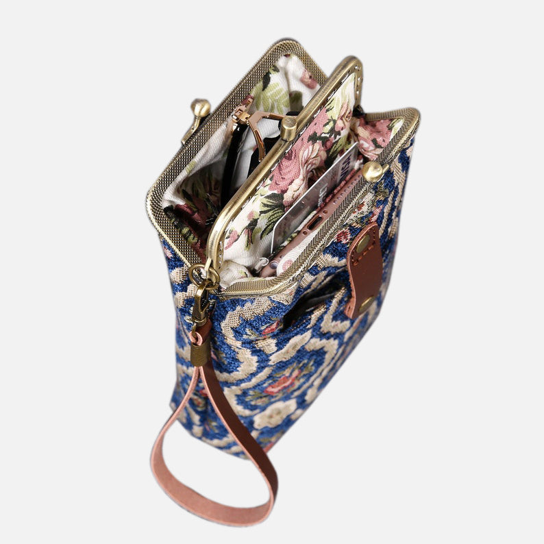 Traditional Series Carpet Phone Case Carpetbag of America opening