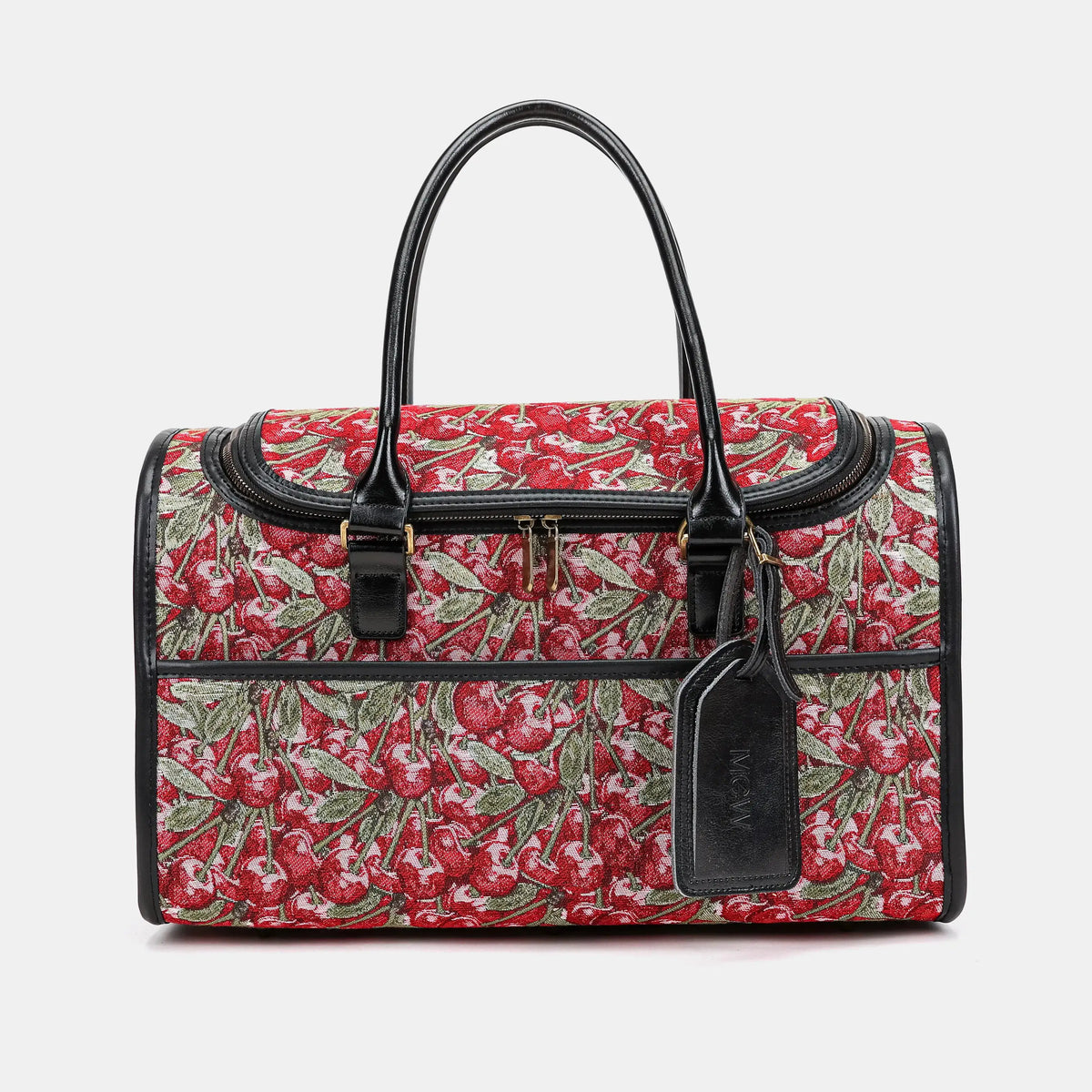 Travel Dog Carrier Bag Cherry Cascade of America front