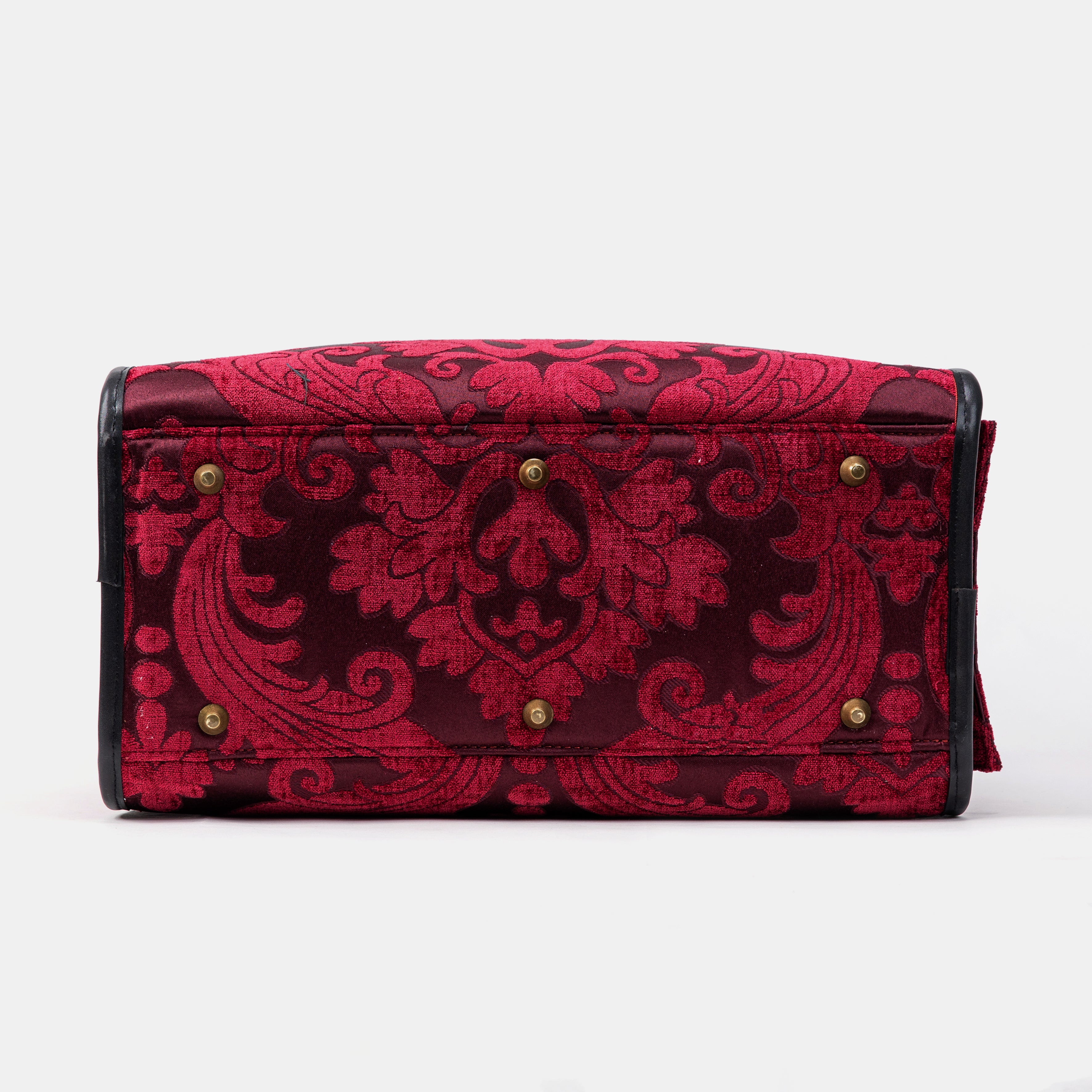 Travel Dog Carrier Bag Queen Wine of America Bottom