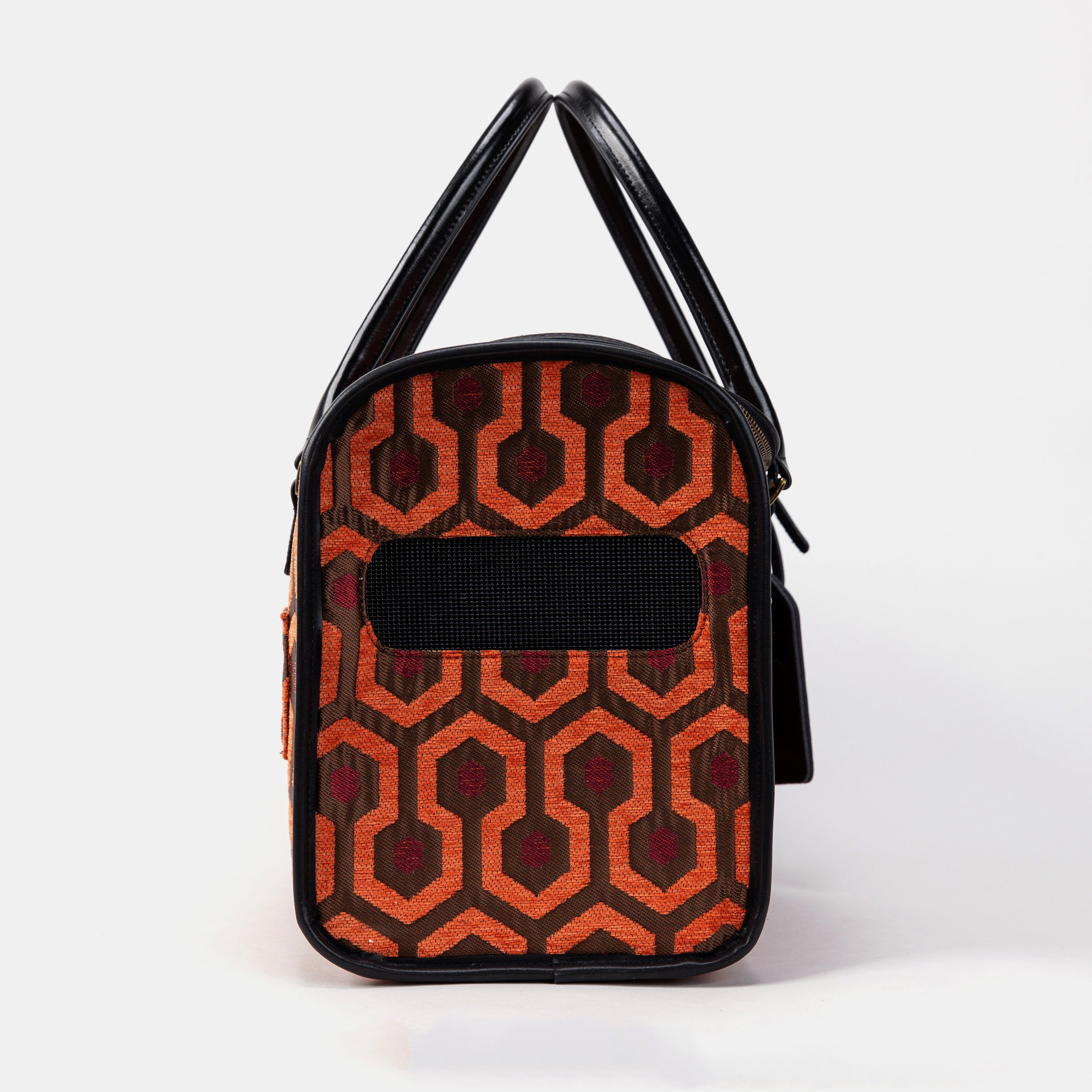 Travel Dog Carrier Bag "The Shining" Overlook Hotel  of America with  Side Mesh