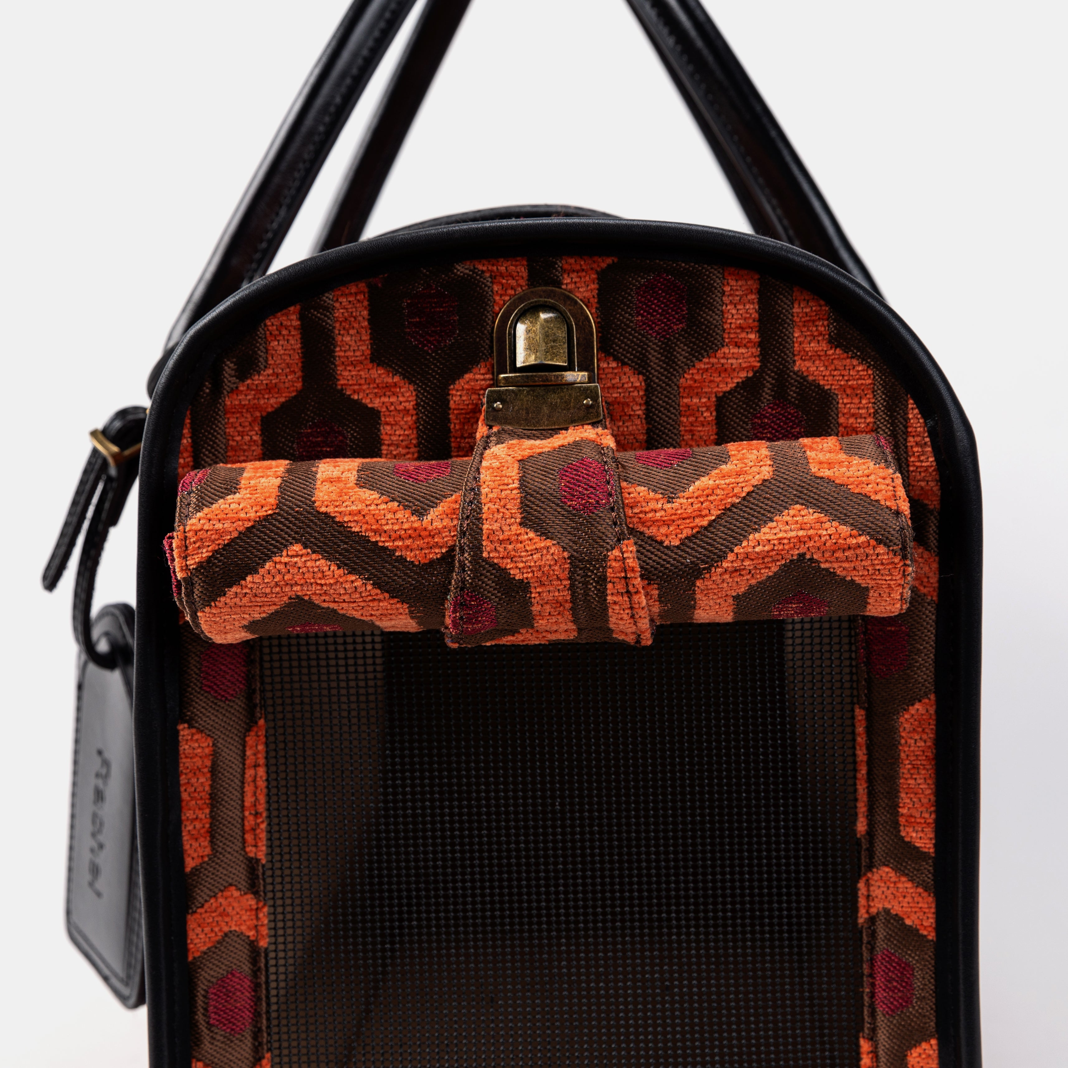 Travel Dog Carrier Bag "The Shining" Overlook Hotel  of America with Roll Up Flap