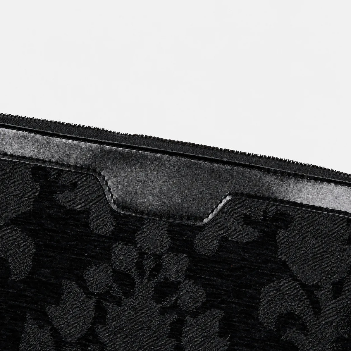 Victorian Blossom BLK/BLK Carpet Makeup Bag carpet bag MCW Handmade details