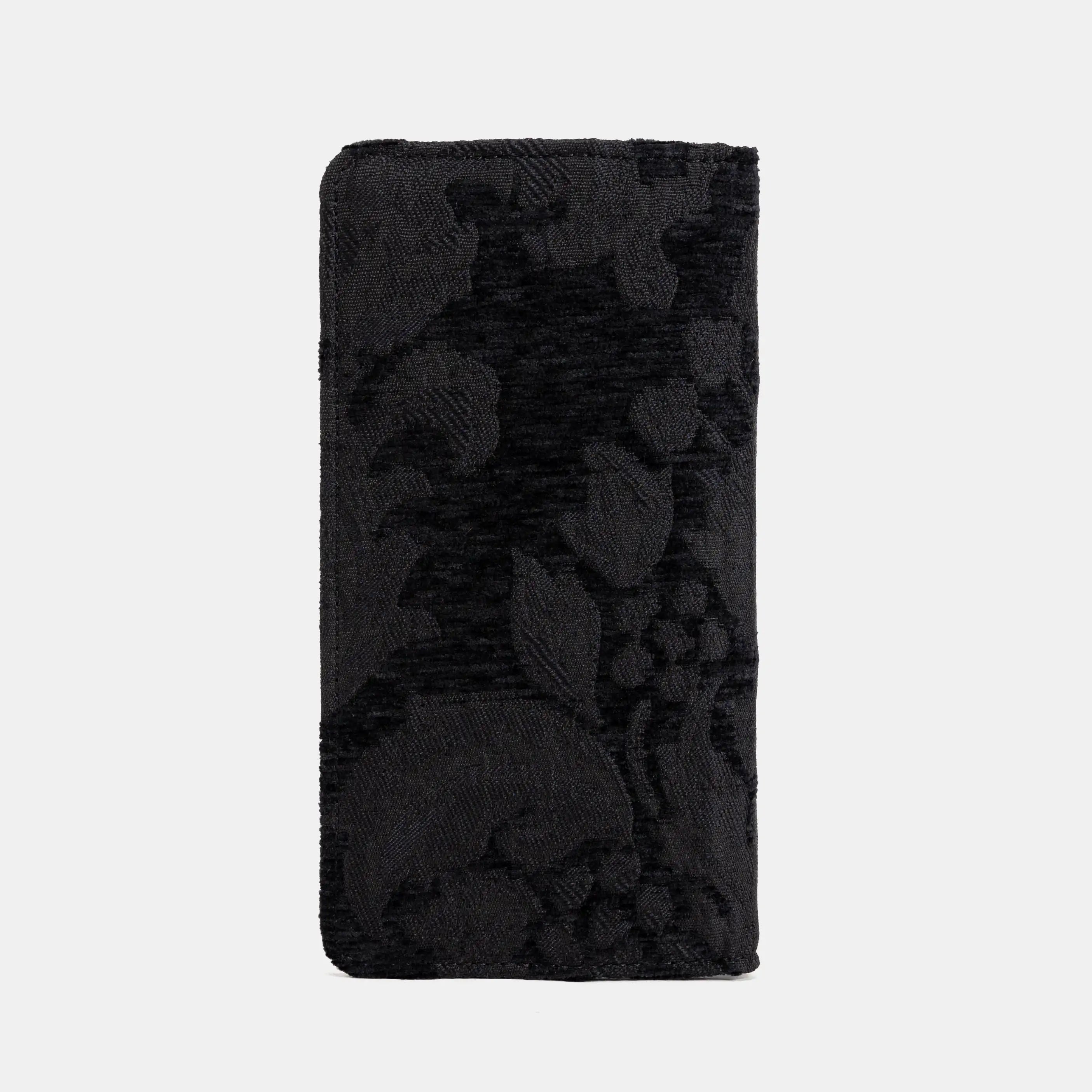 Victorian Blossom Black/Black Checkbook Cover of America back