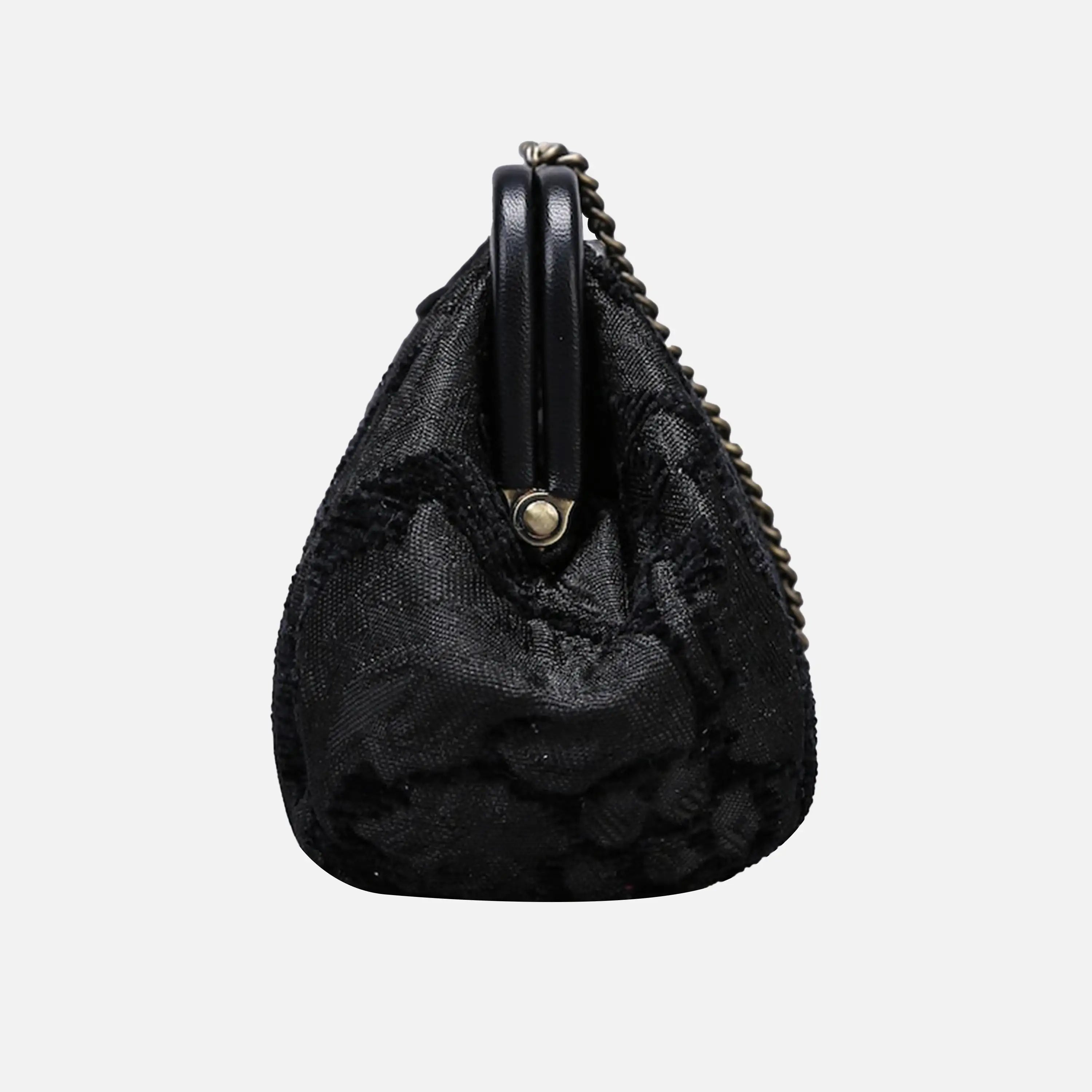 Victorian Blossom blk/blk carpet bag of America side