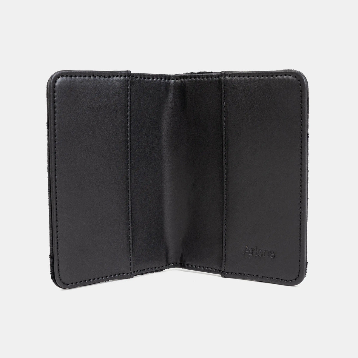 Victorian Blossom Black/Black  Passport Cover of America inside