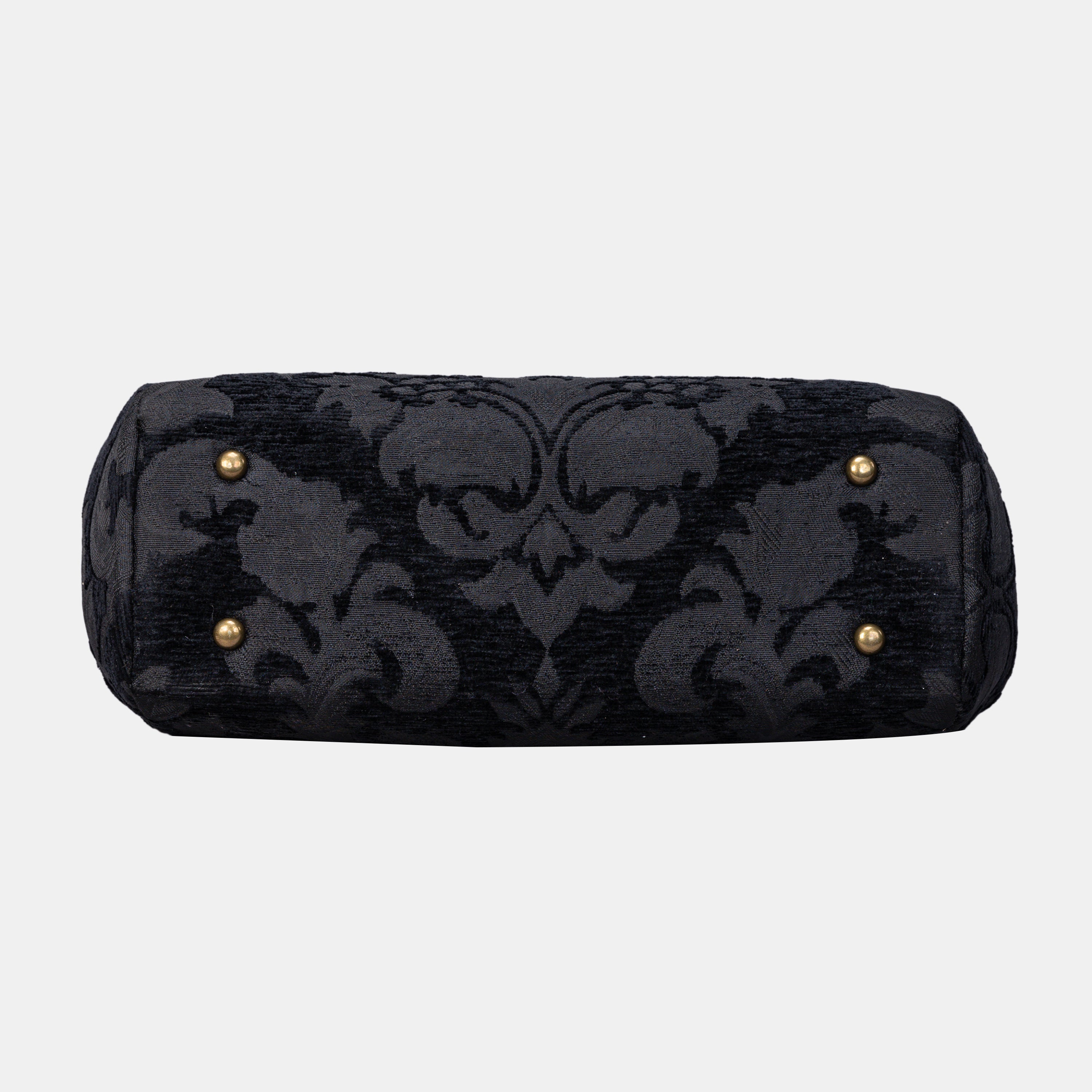 Shoulder Carpet Bag Victorian Blossom BLK/BLK bottom
