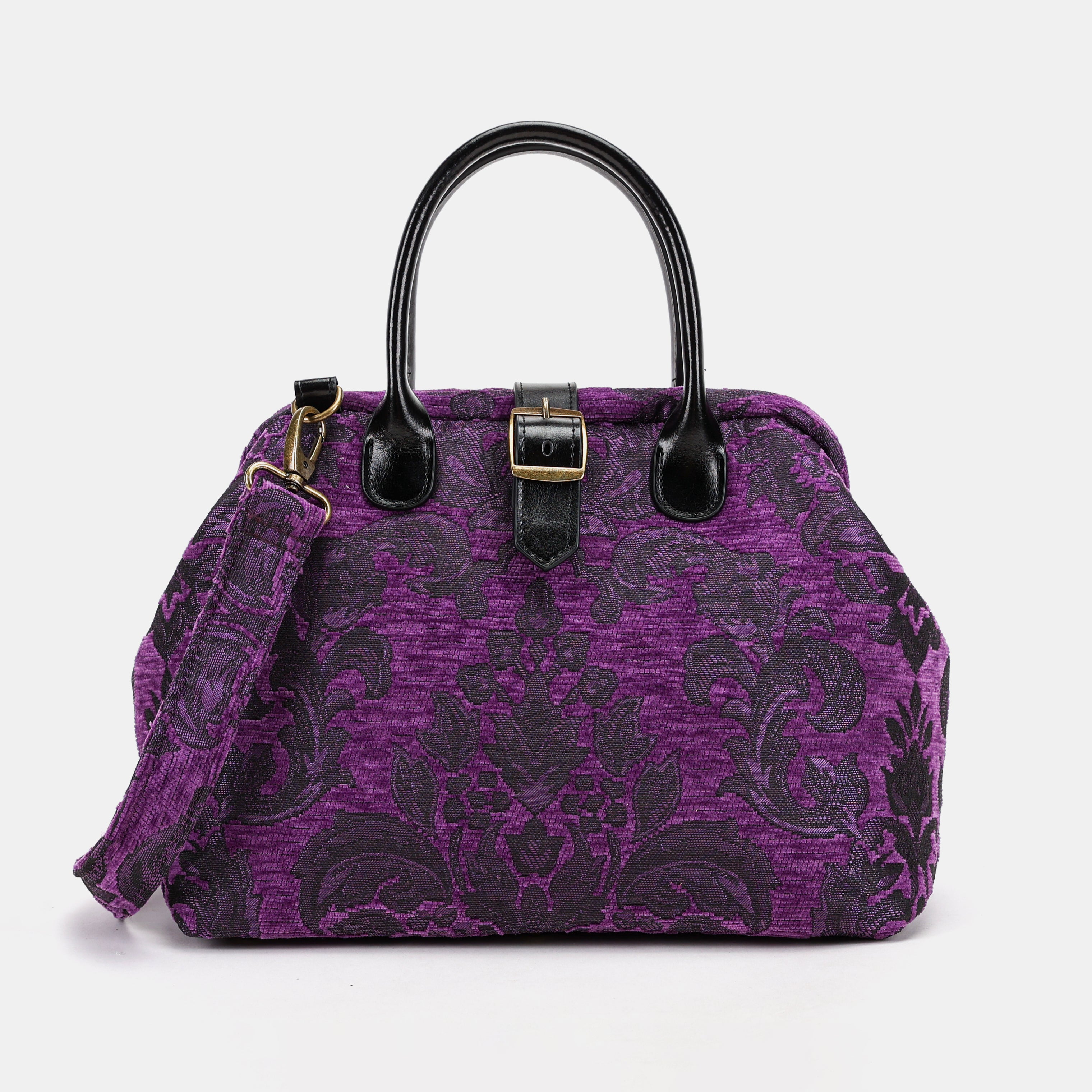 Victorian Blossom Purple Carpet Handbag Purse of America main