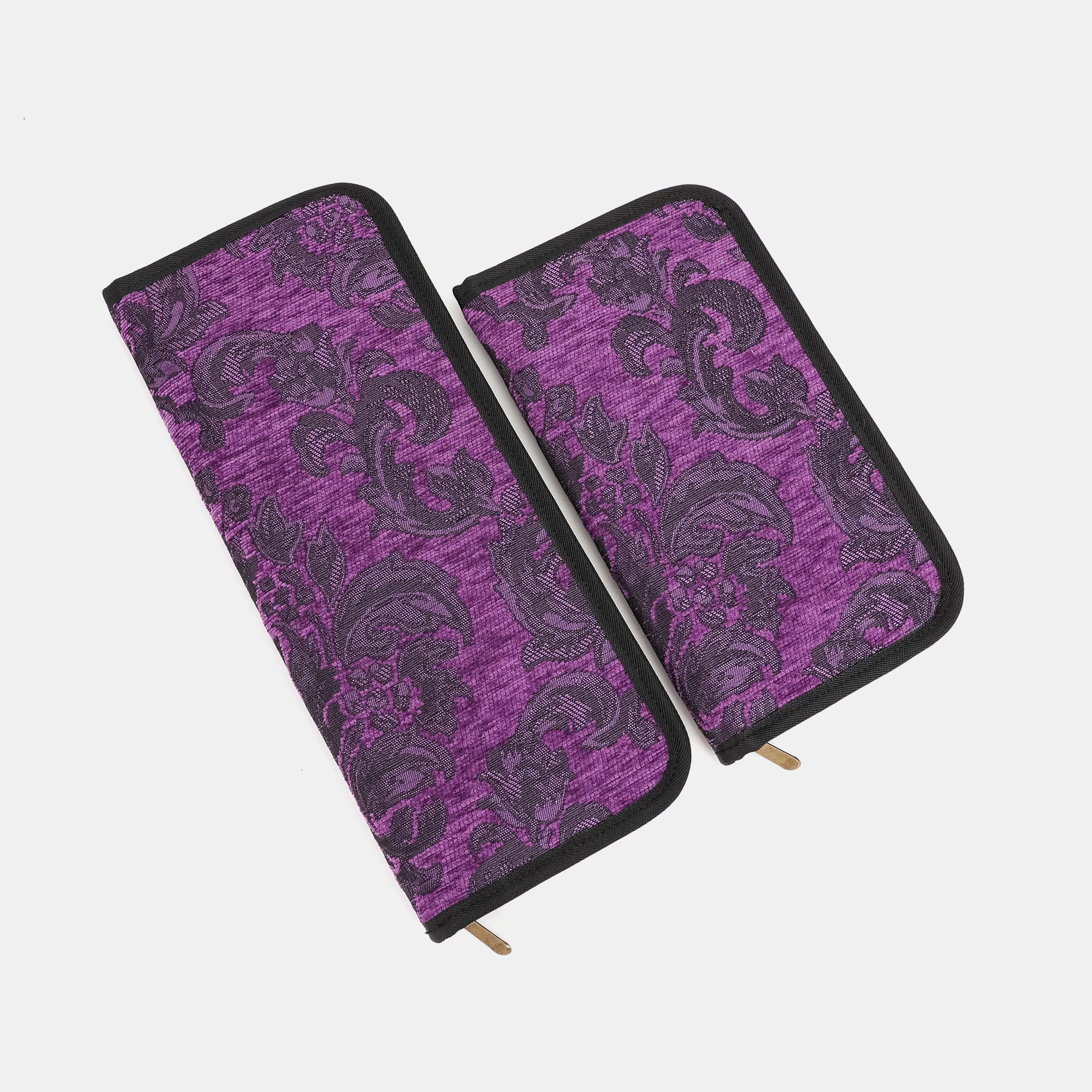 Victorian Blossom Purple Needle Case Carpet Fabric of America-set