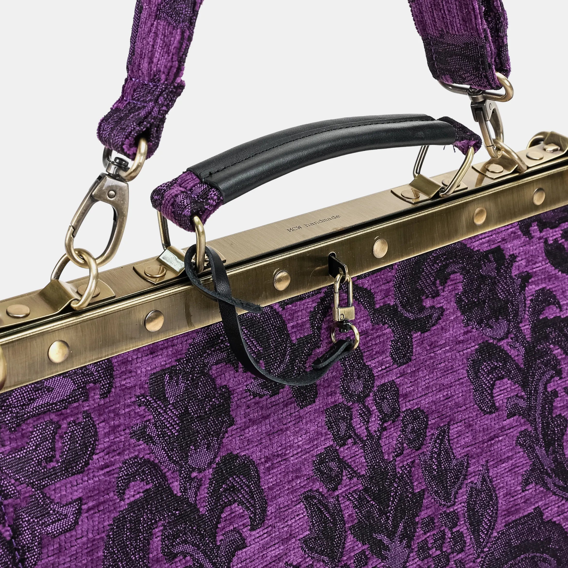Victorian Blossom Purple Celine Carpet Gladstone Bag of America  part