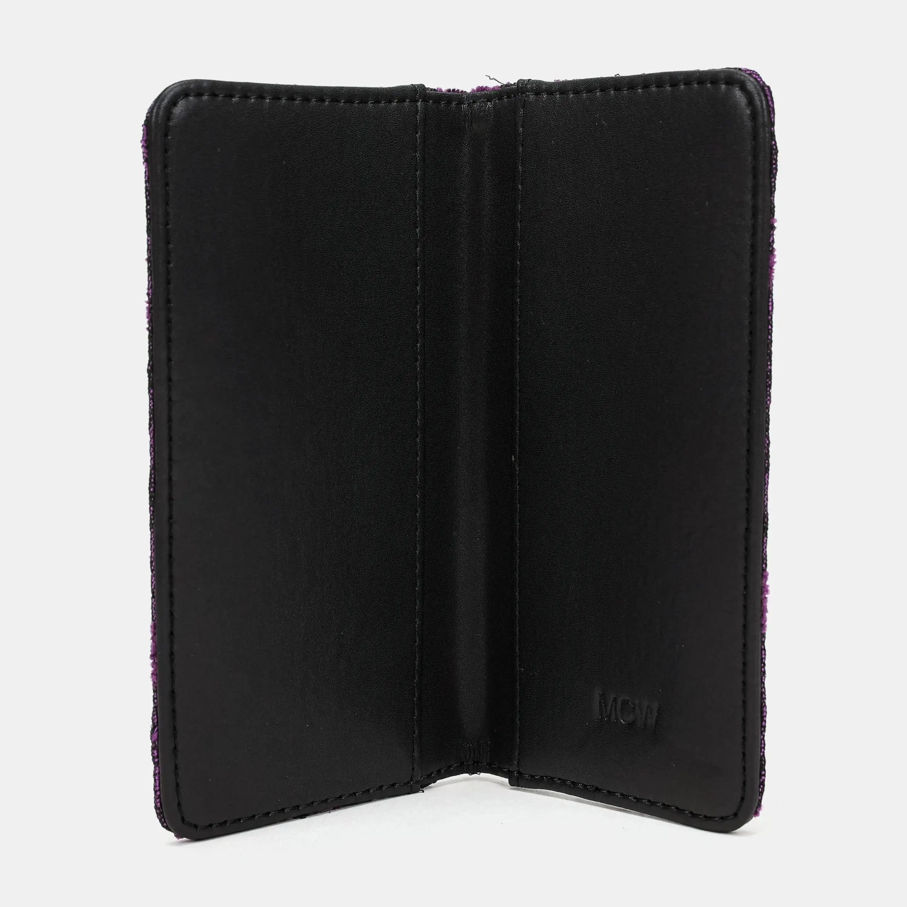 Victorian Blossom Purple Checkbook Cover of America inside