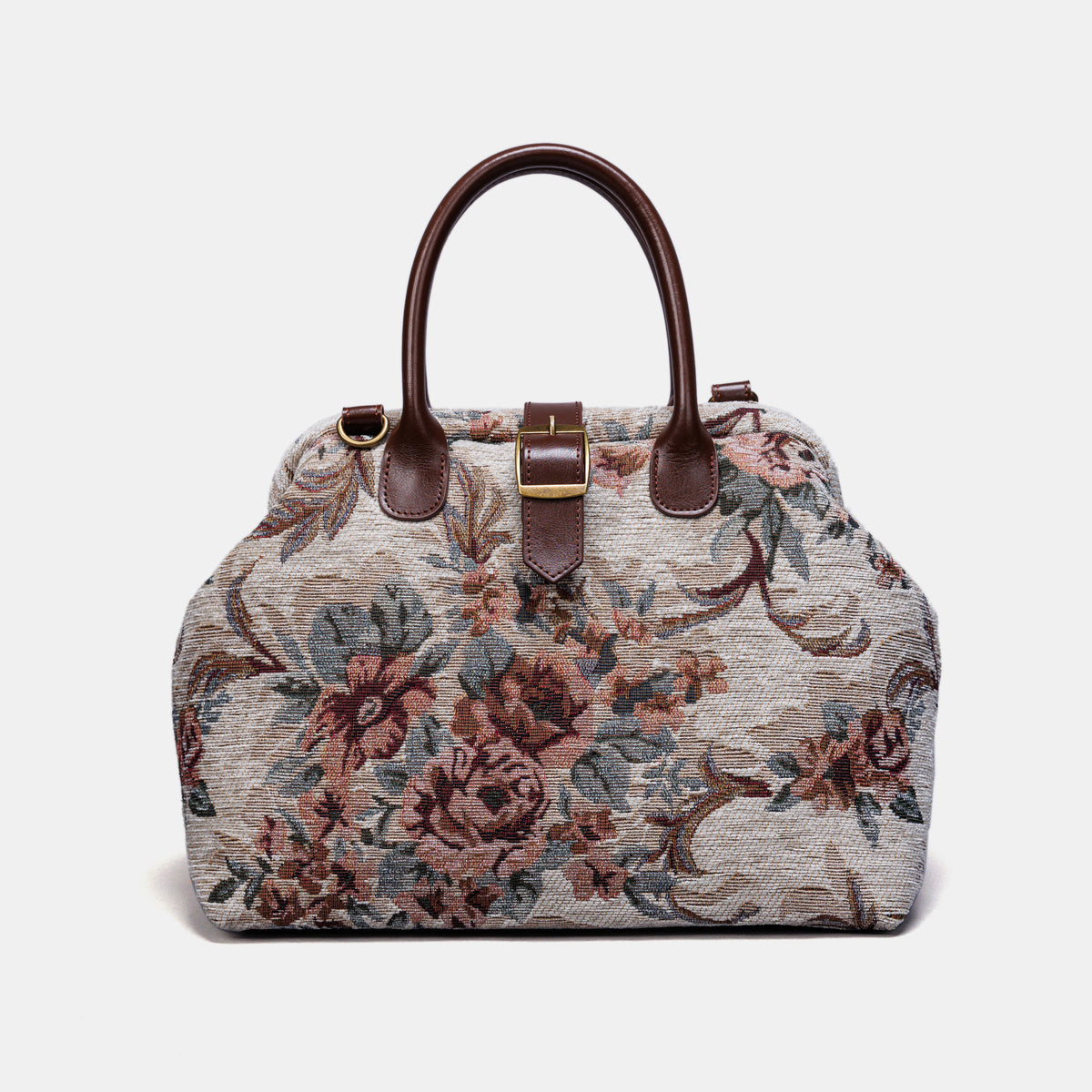 Victorian Retro Rose Carpet Handbag Purse carpet bag MCW Handmade