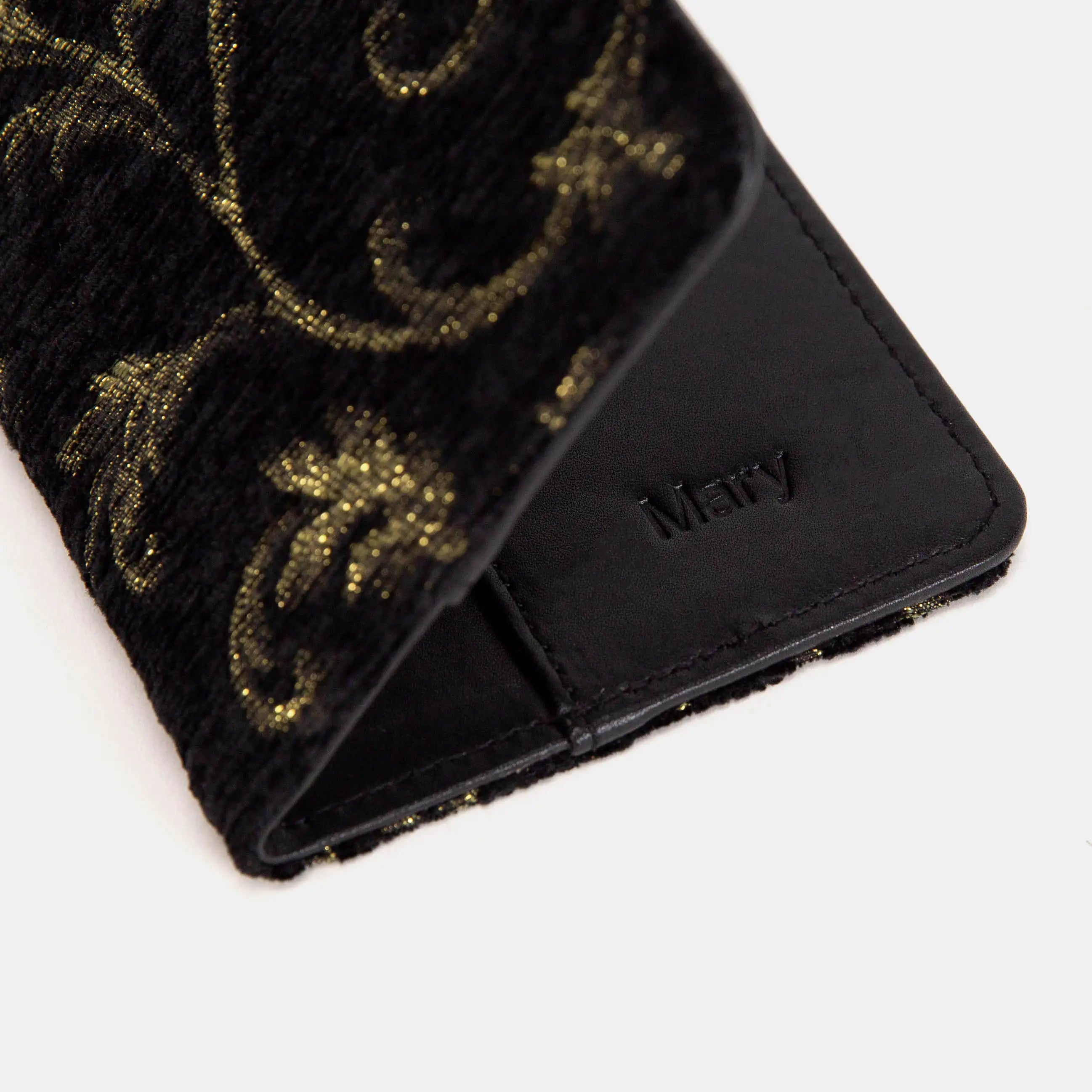 Vintage Scroll Black/Green Checkbook Cover of America  customization