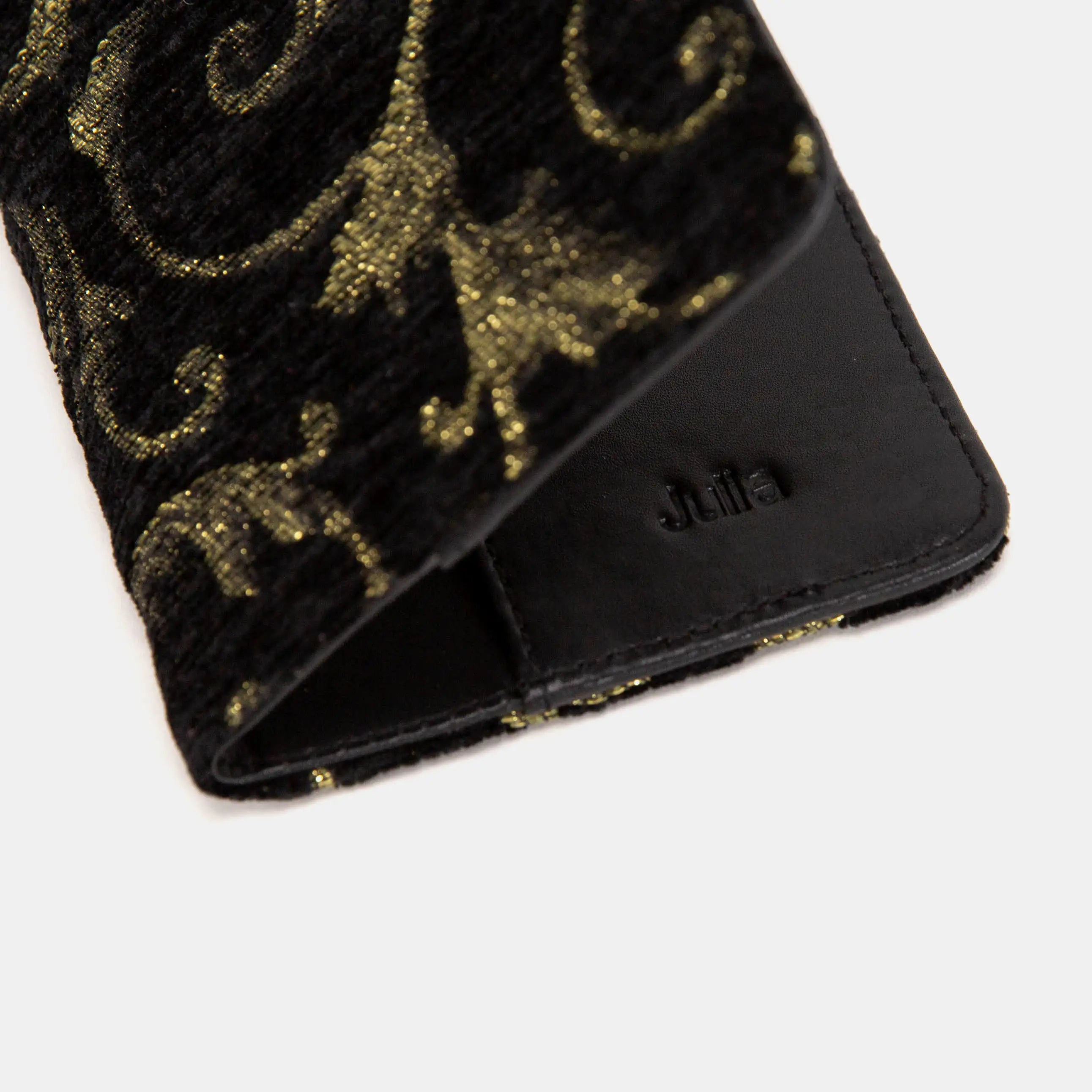 Vintage Scroll Black/Green Passport Cover of America customization