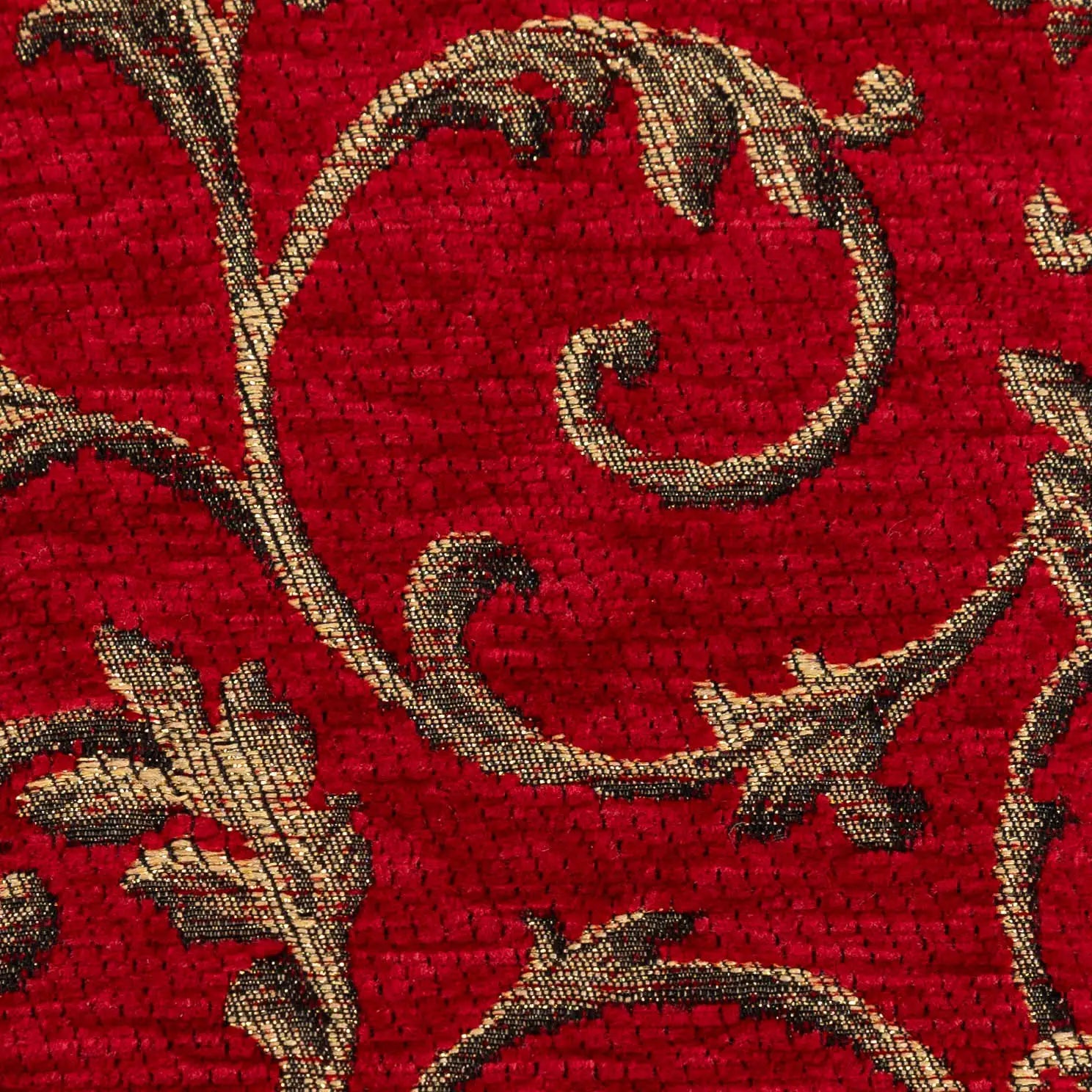 Vintage Scroll Red Checkbook Cover of America detail